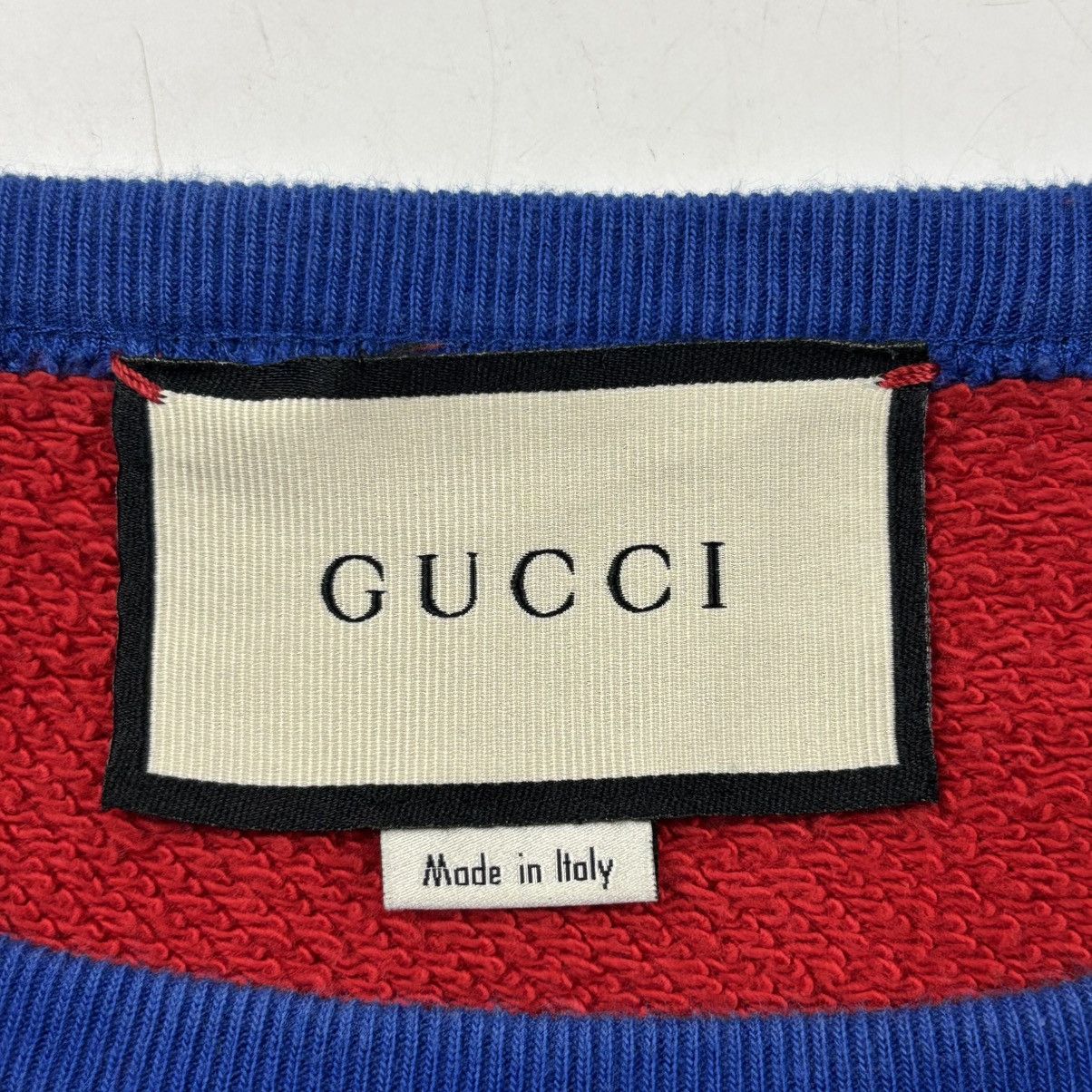 Gucci Gucci Printed Loopback Jersey Sweatshirt Size S / US 4 / IT 40 - 5 Thumbnail