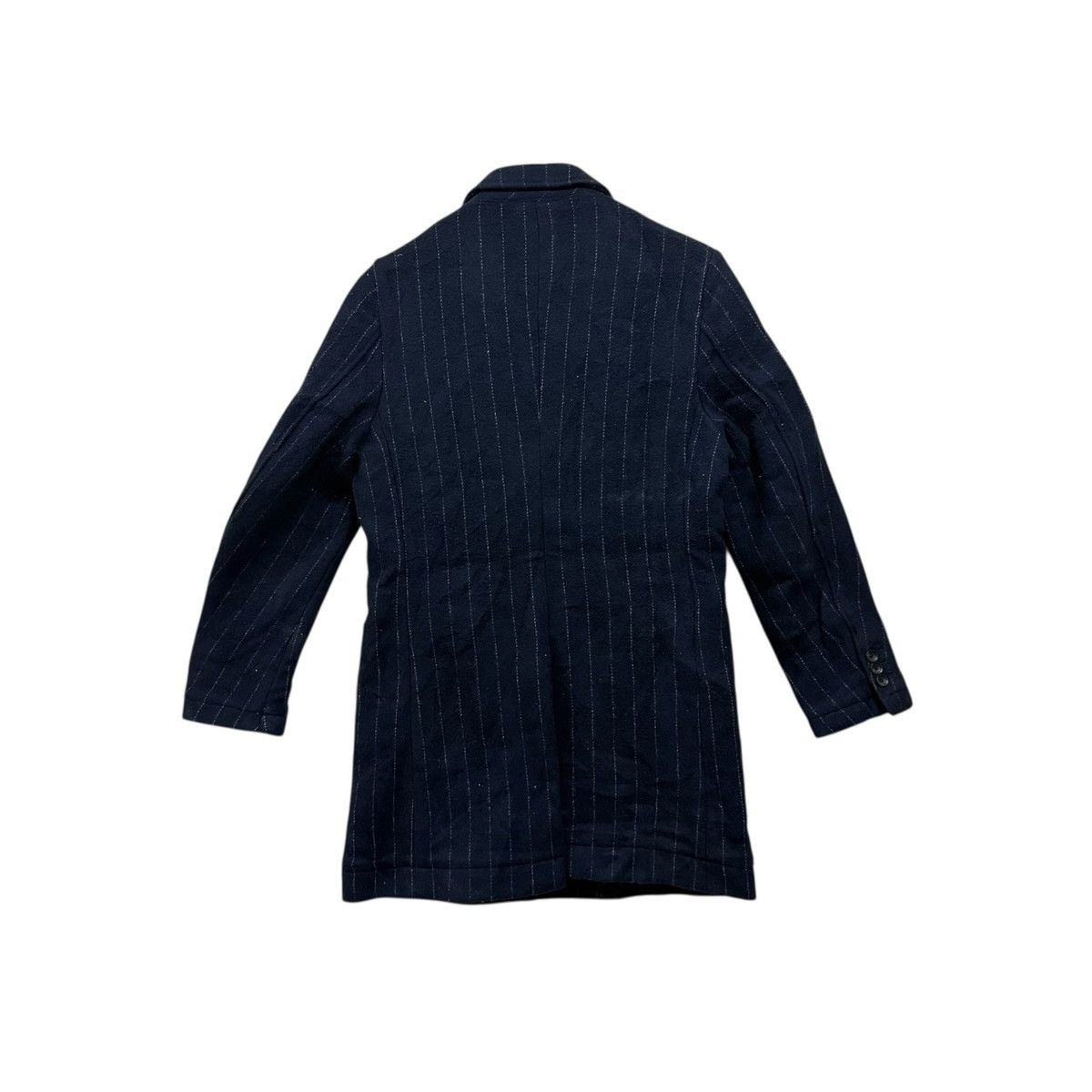 Journal Standard Journal Standard Lematex Pinstriped Coat Jacket Size US M / EU 48-50 / 2 - 2 Thumbnail