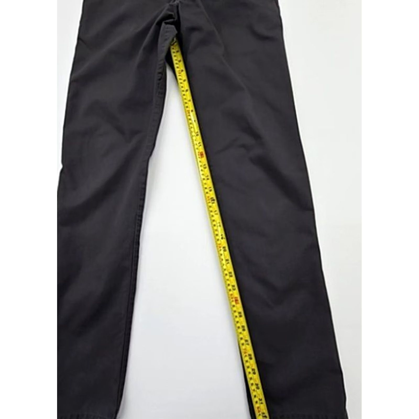 Carhartt Carhartt Black Work Pants Big & Tall 33x34 Straight Logo Patch Mens Size US 33 - 5 Thumbnail