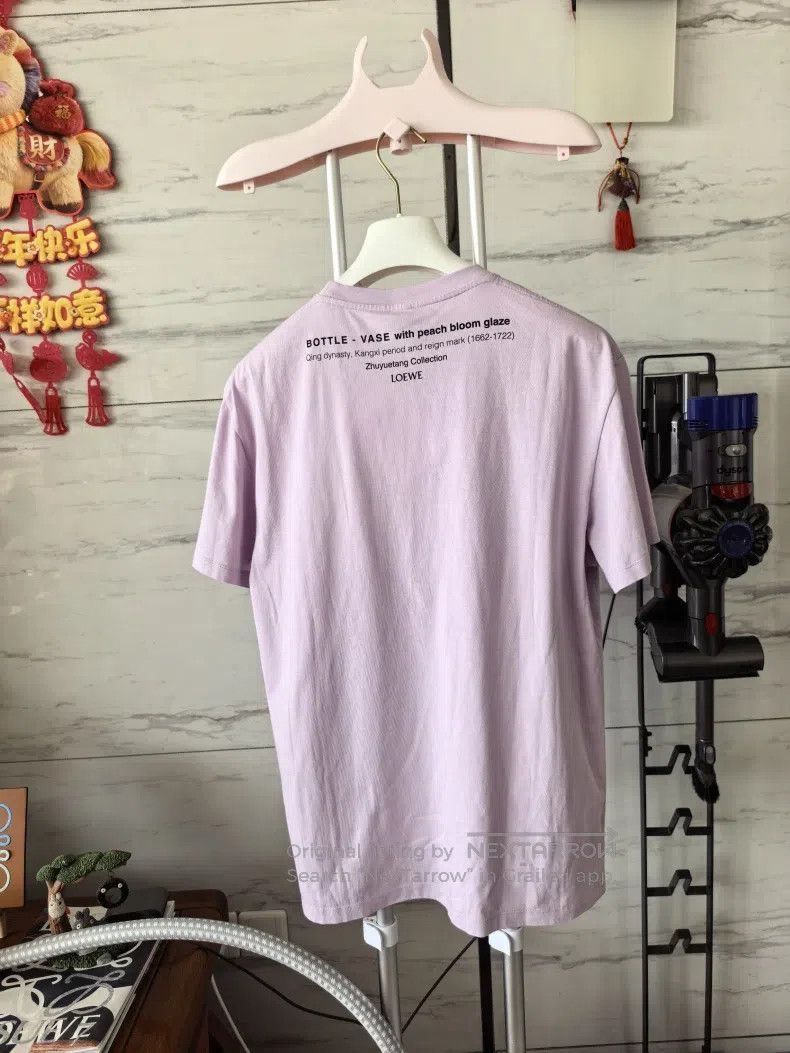 Loewe Loewe Short-sleeved unisex top, with a logo on the back Size XS / US 0-2 / IT 36-38 - 2 Thumbnail