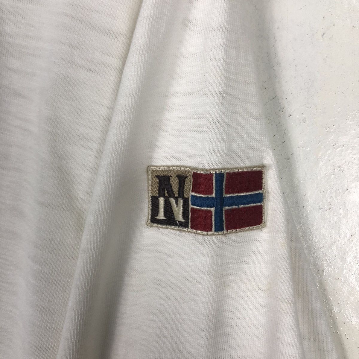 Japanese Brand × Napapijri Napapijri Sweater Jacket Streetwear Medium #A1 Size US M / EU 48-50 / 2 - 16 Thumbnail