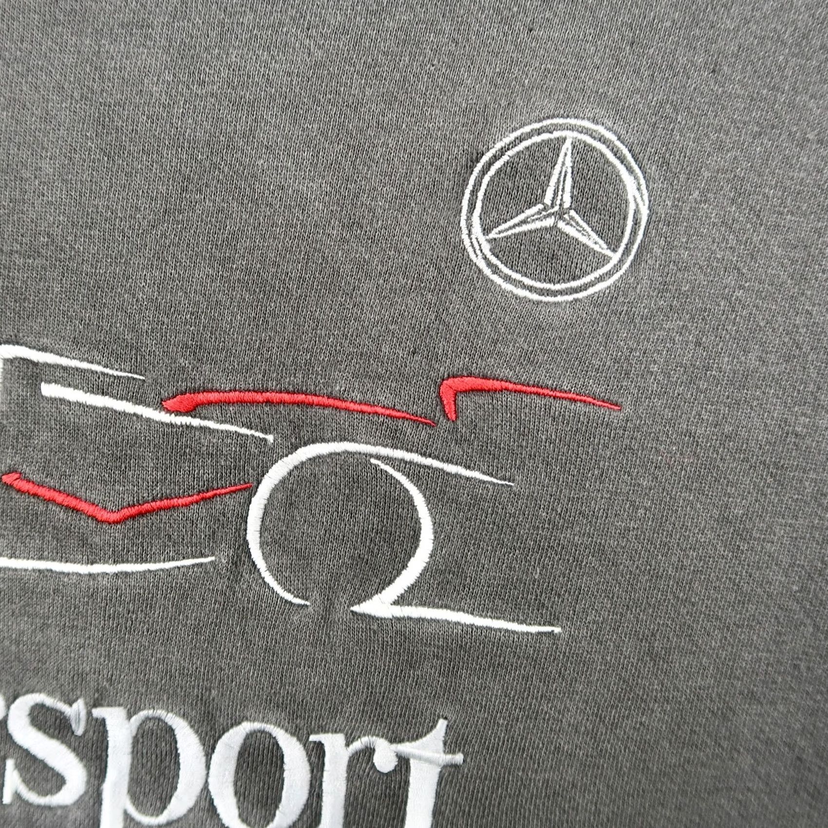 Mercedes-Benz VINTAGE Mercedes Benz Sweatshirt Crewneck L Black Cotton Logo 90s Cars Mens Size US L / EU 52-54 / 3 - 4 Thumbnail