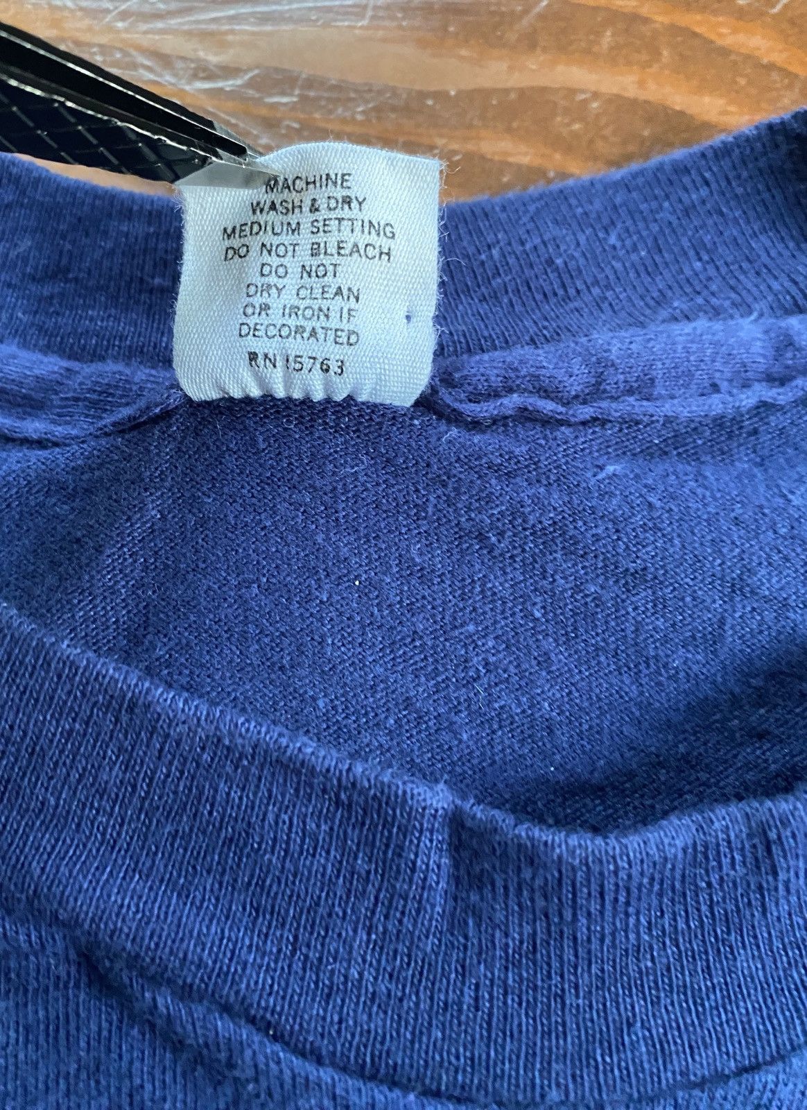 Hanes Vintage ‘80 Oceanographic Institution Boat Single Stitch Tee Size US M / EU 48-50 / 2 - 10 Thumbnail