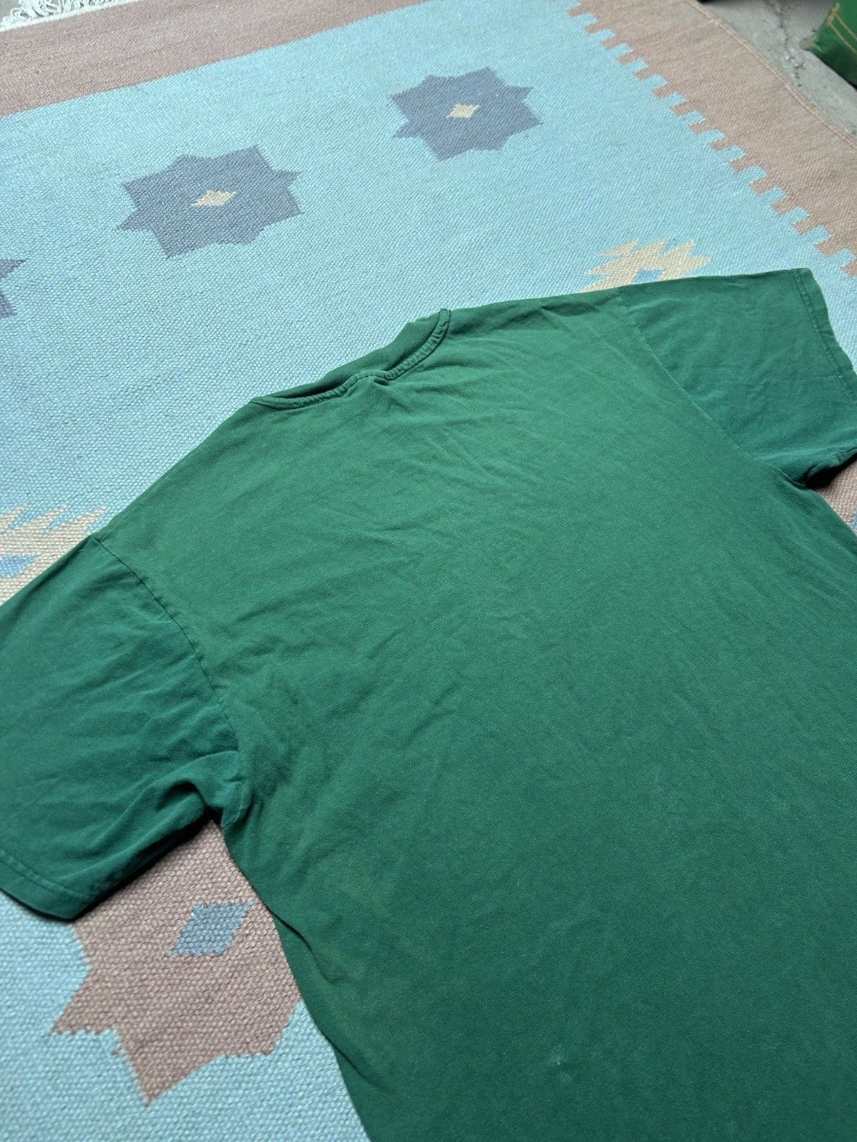 Vintage 90s blank t shirt forest green Hanes beefy cotton faded larg Size US L / EU 52-54 / 3 - 7 Thumbnail