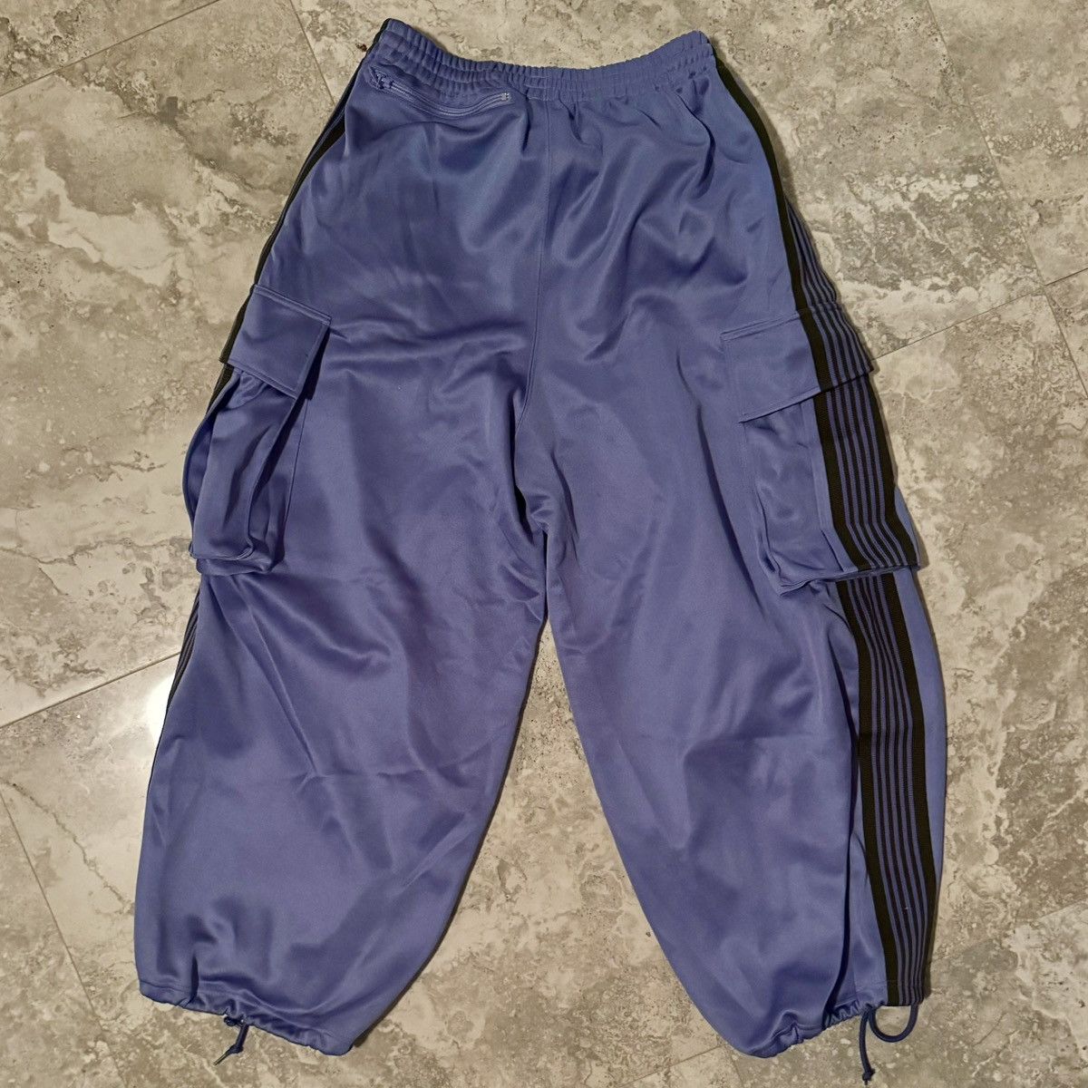 needles purple things トラックパンツ　ヒザデル　H.D Needles × PURPLE THINGS TRACK PANT ヒザデルトラックパンツ