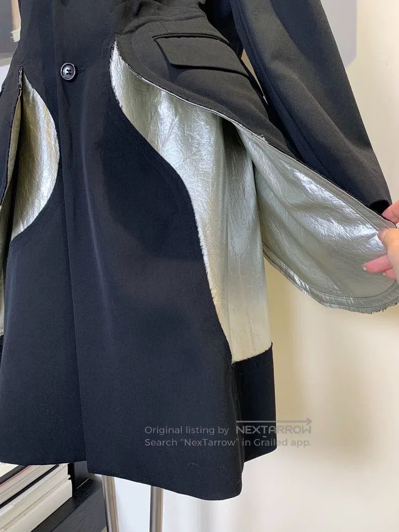 Comme des Garcons Comme Des Garcons Black Deconstructed Pocket Long Coat Size M / US 6-8 / IT 42-44 - 6 Thumbnail