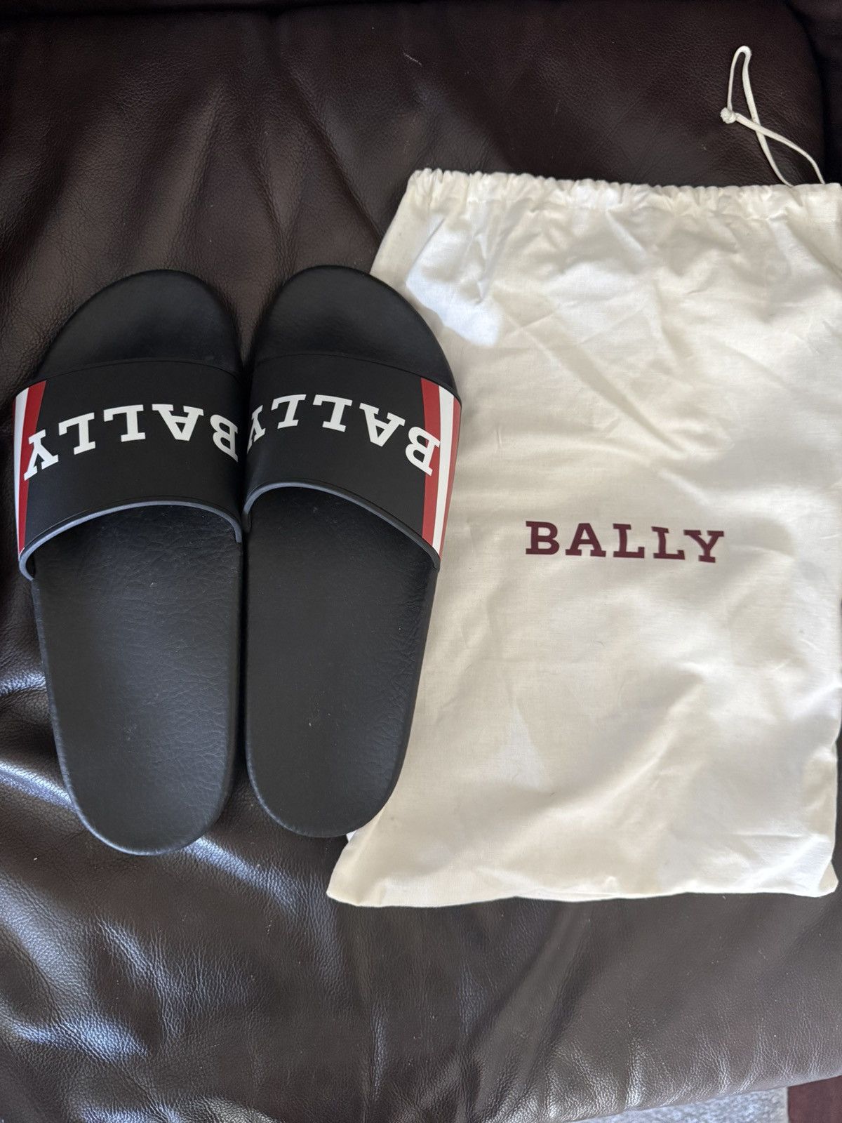 Bally Bally Slides Brand New SZ 44 Size US 11 / EU 44 - 1 Thumbnail
