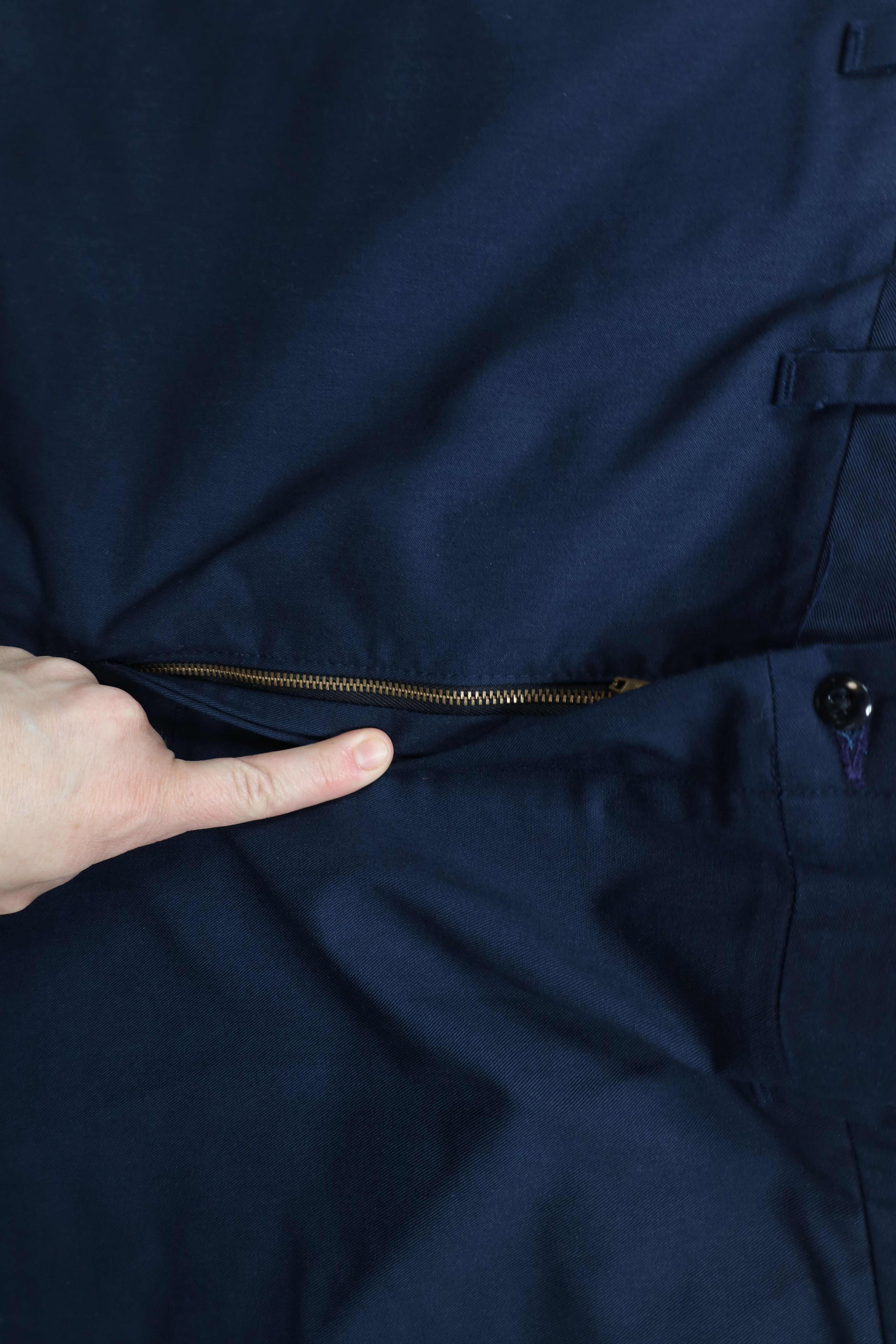 Vintage Vintage 80s 90s Streetwear Workwear Mechanic Pants Navy USA Size US 44 / EU 60 - 9 Thumbnail