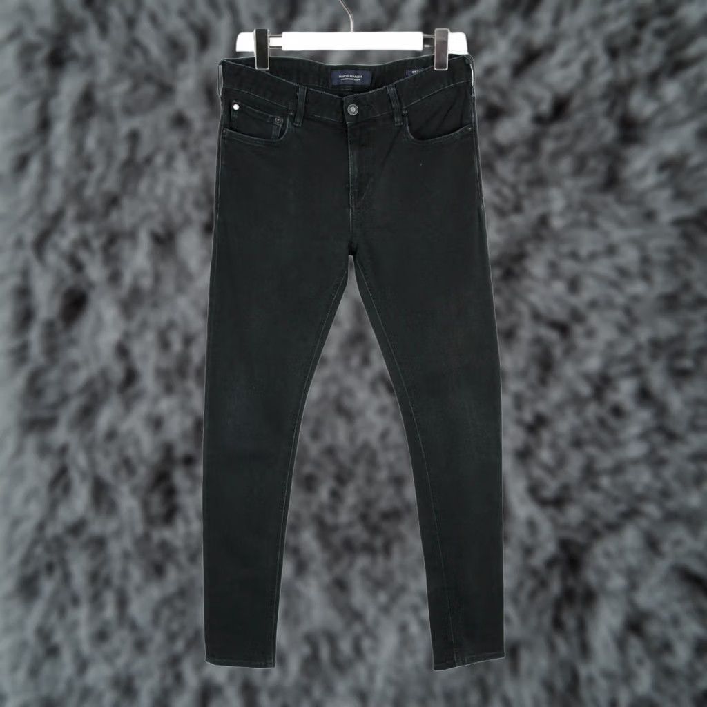 Scotch & Soda SCOTCH & SODA Jeans Men's Slim Fit Stretch Zip Fly Dark Blue W30/L34 Skim Size US 30 / EU 46 - 1 Thumbnail