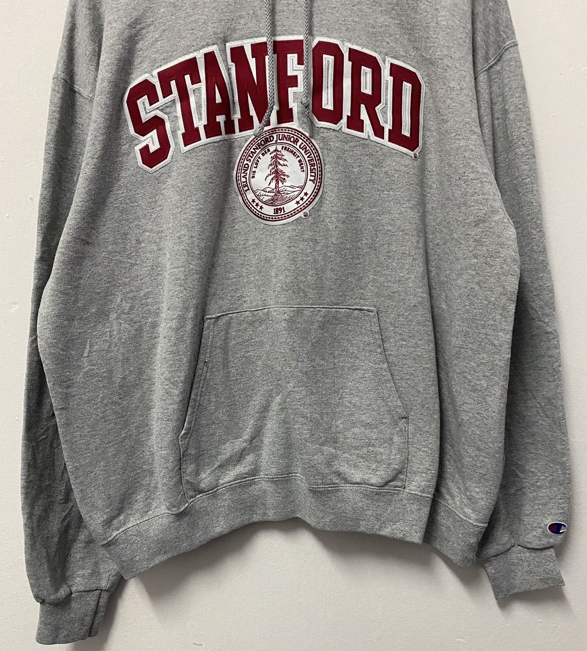 Champion × Vintage Champion Leland Stanford Junior University Sweatshirt Size US XL / EU 56 / 4 - 4 Thumbnail