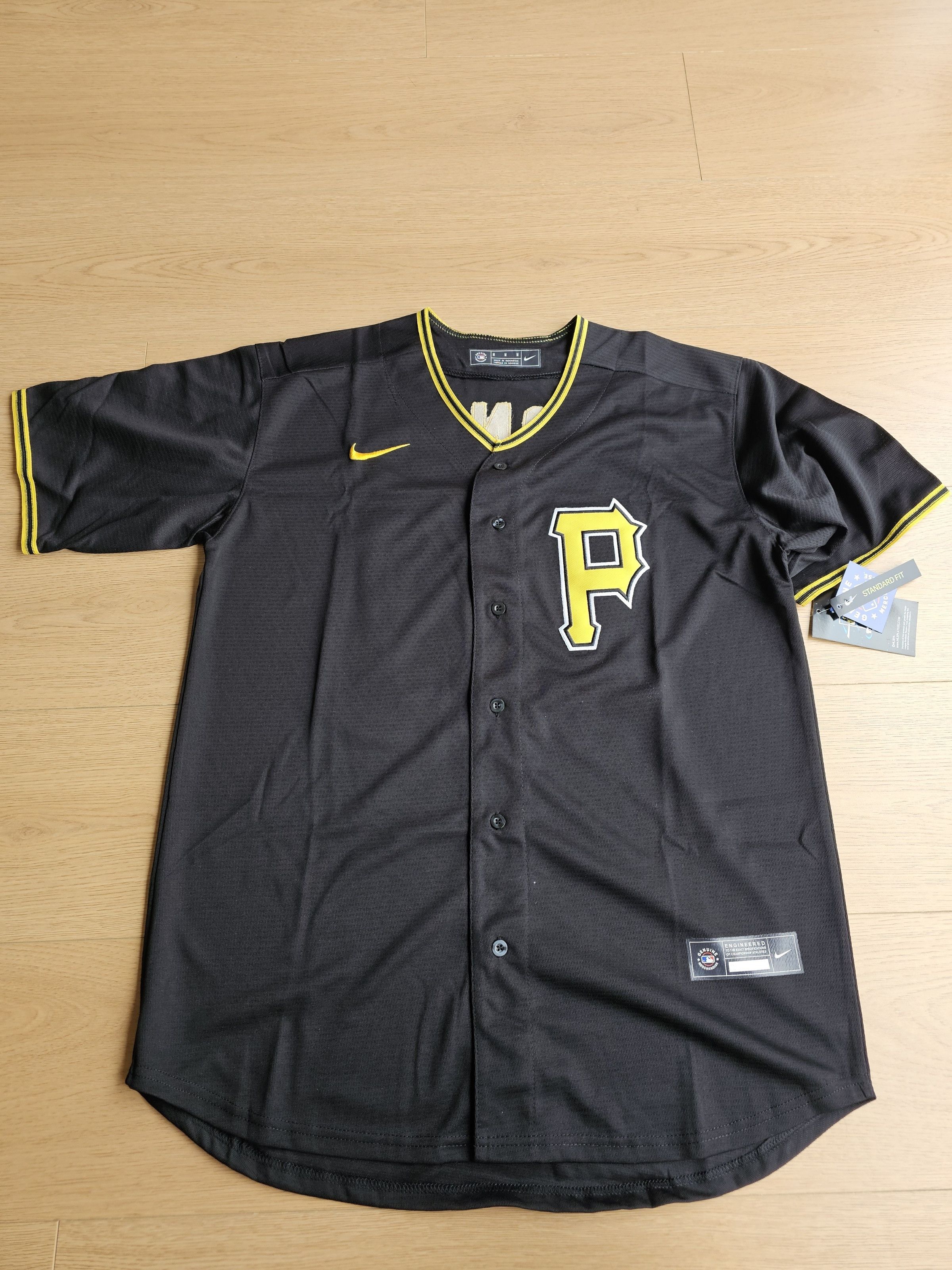 Vintage des années 90 vêtements MLB Pittsburgh Pirates Baseball Starter