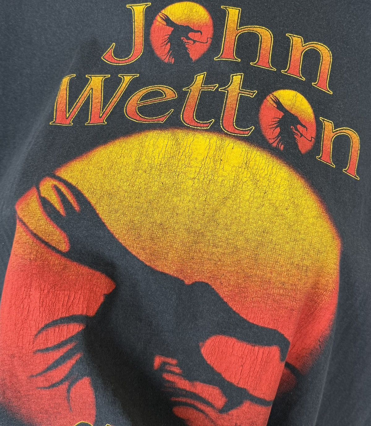 Band Tees Vintage John Wetton Chasing The Dragon 1995 Tour T-Shirt Size US XL / EU 56 / 4 - 3 Thumbnail