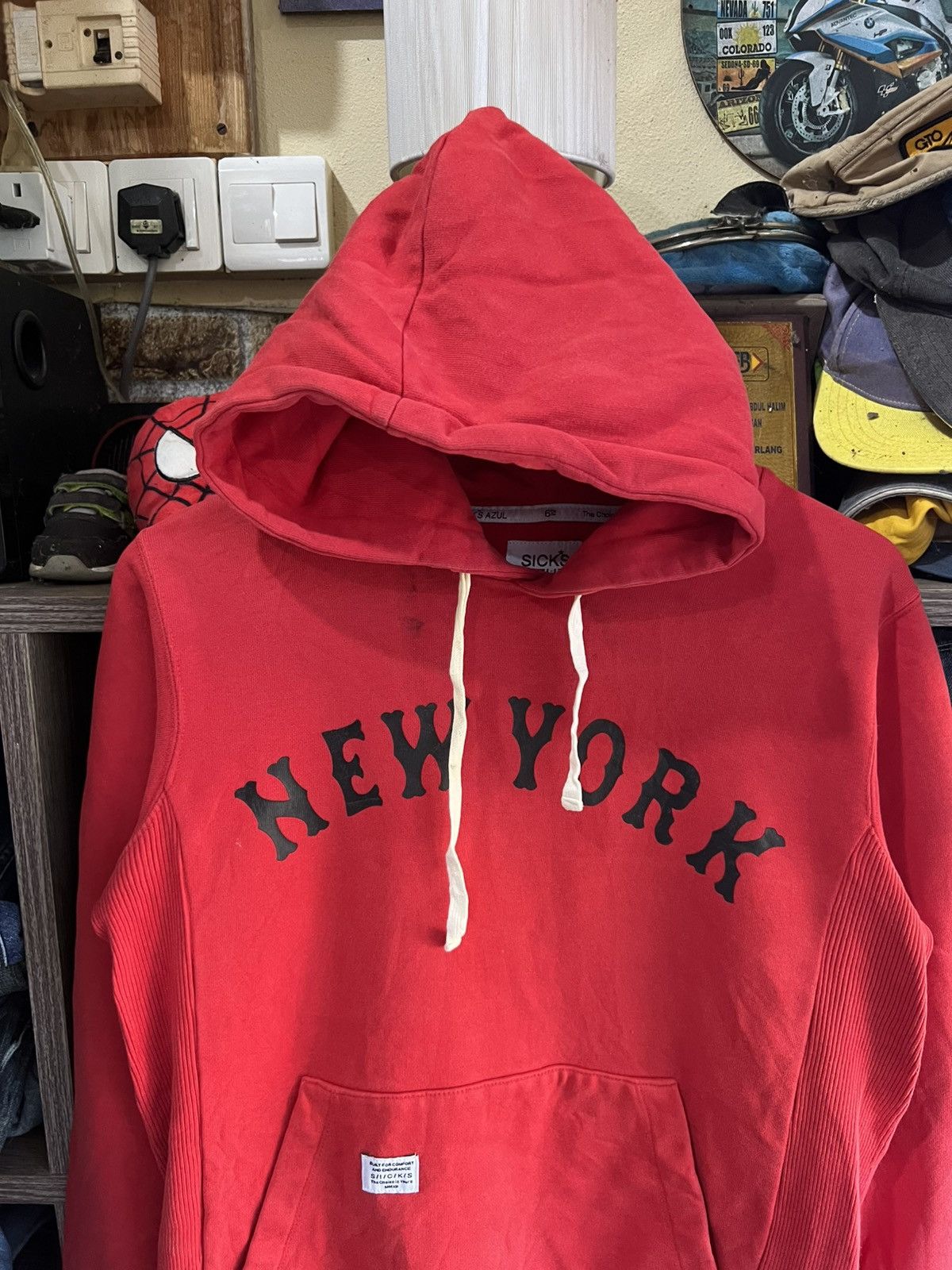 MOUSSY 🔥Sicks Azul by Moussy New York Pullover Hoodie Size US S / EU 44-46 / 1 - 4 Thumbnail