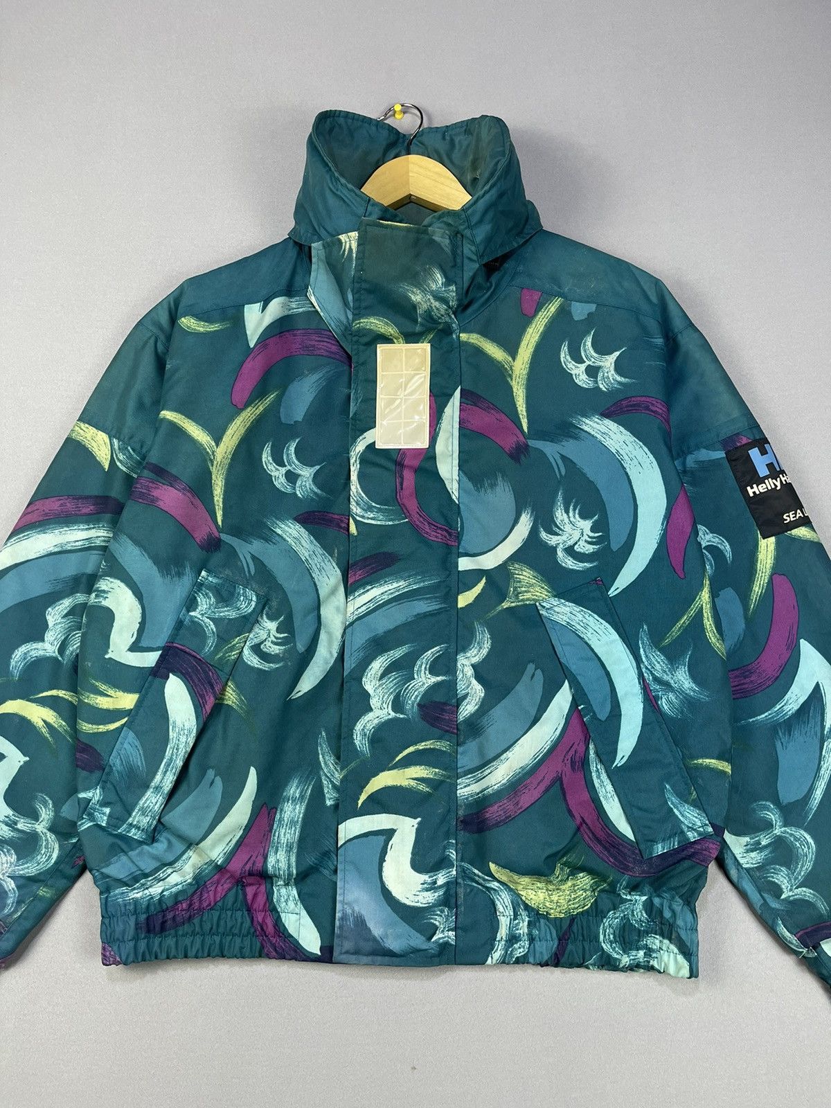 Helly Hansen Vintage HH Helly Hansen Sea Life Wind Breaker Bombers Size US M / EU 48-50 / 2 - 3 Thumbnail