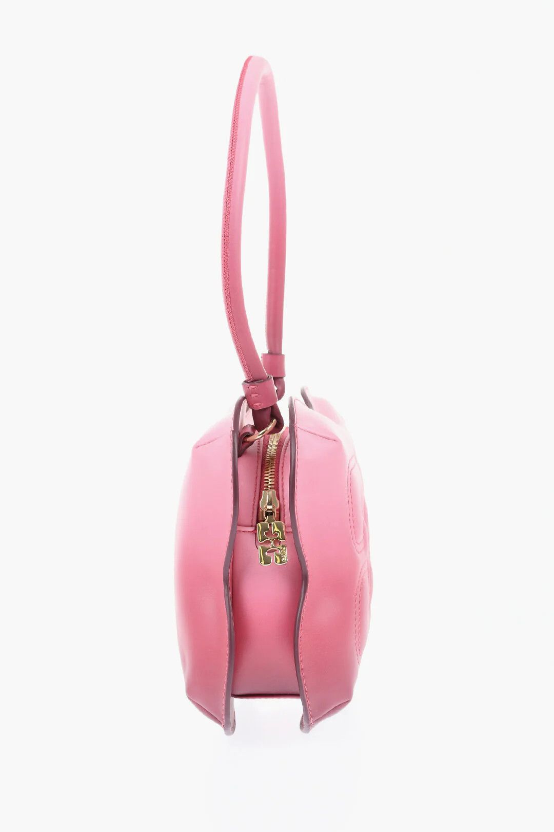 Ganni og1mm0426 Size: OS / Degradé Leather Shoulder Bag in Pink Size ONE SIZE - 2 Thumbnail