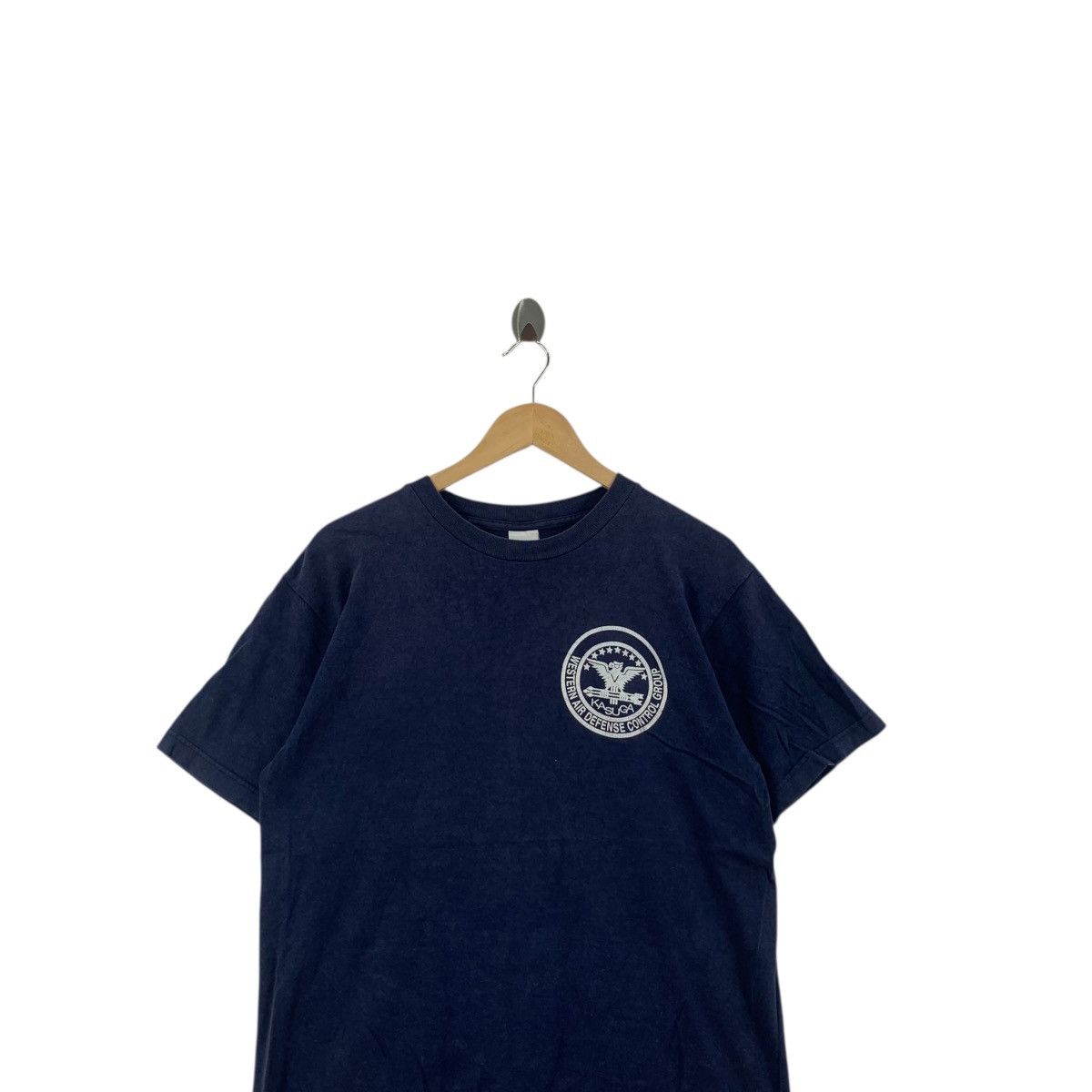 Other USAF AIR FORCE Kasuga Air Defense Control Group Tee Shirt Size US L / EU 52-54 / 3 - 2 Thumbnail
