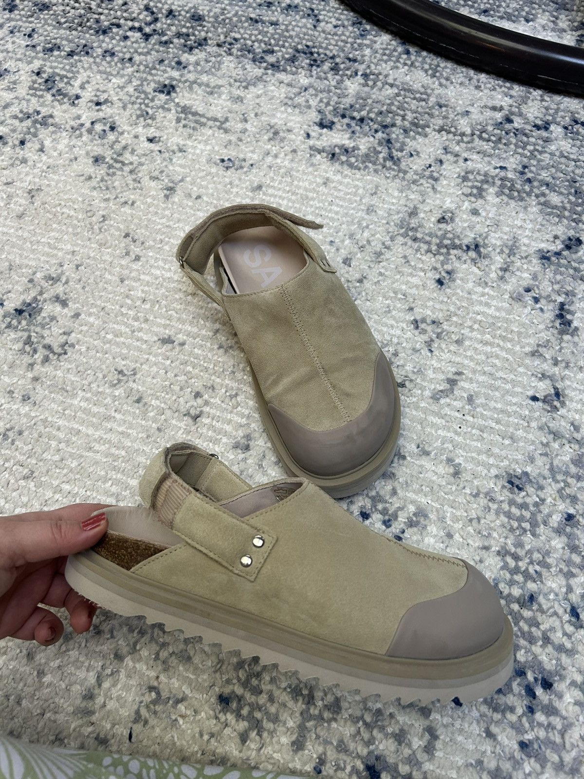 Samsoe Samsoe Samsøe Samsøe Beige Ibbo Slippers Size US 8.5 / IT 38.5 - 3 Thumbnail