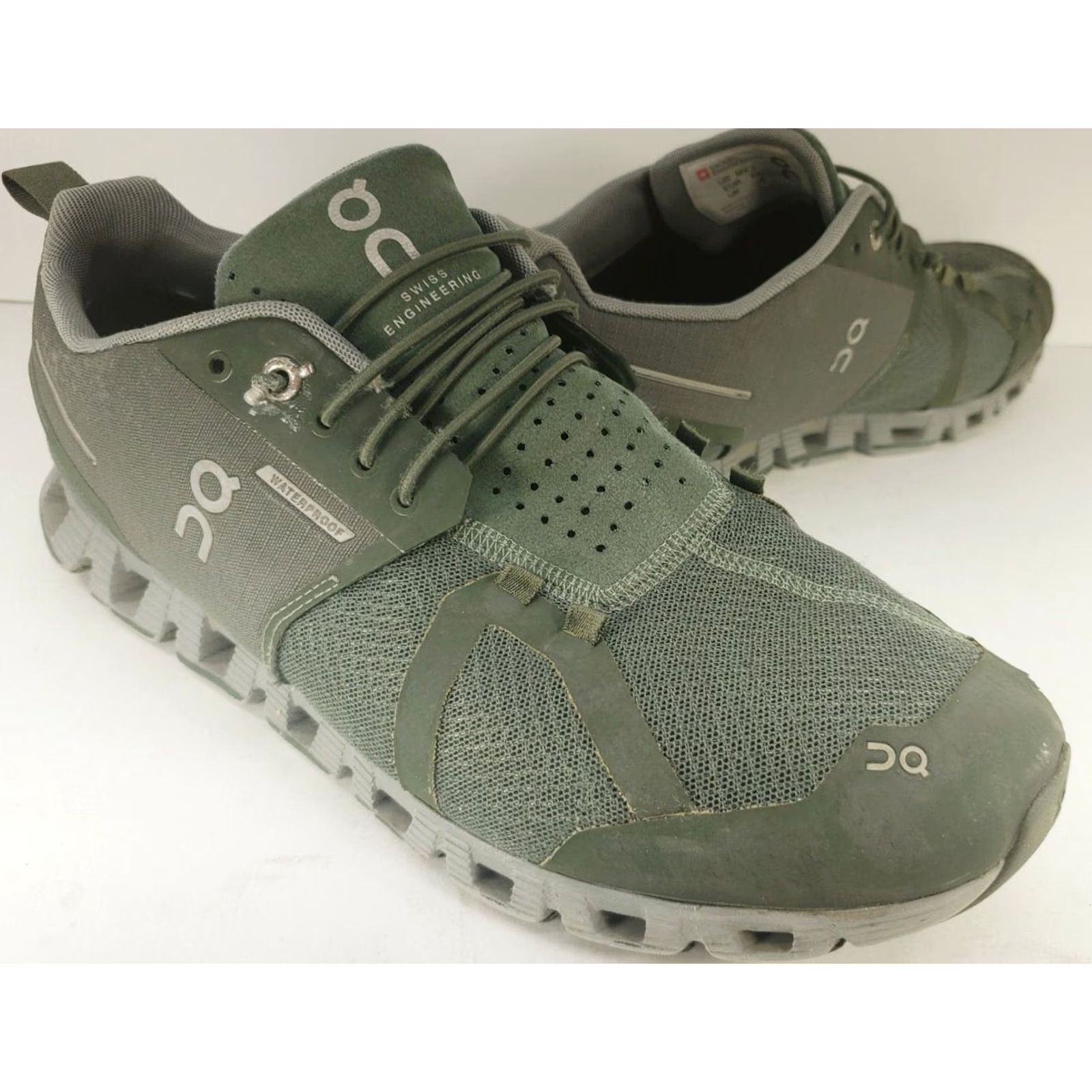 Vintage On Running Cloud Mens Size 9.5 Forest Green Sneaker Athletic Shoes On Cloud Green 2020 Mens Size US 10 / EU 43 - 2 Thumbnail