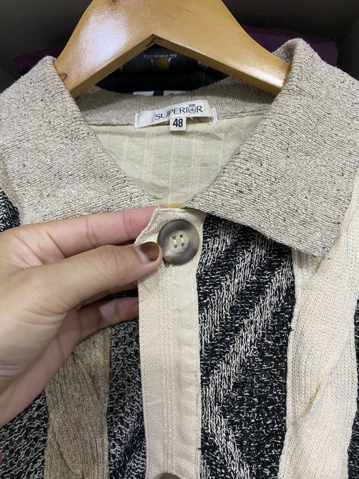 Japanese Brand × Vintage Vintage Superior Knitwear Size US XL / EU 56 / 4 - 7 Thumbnail