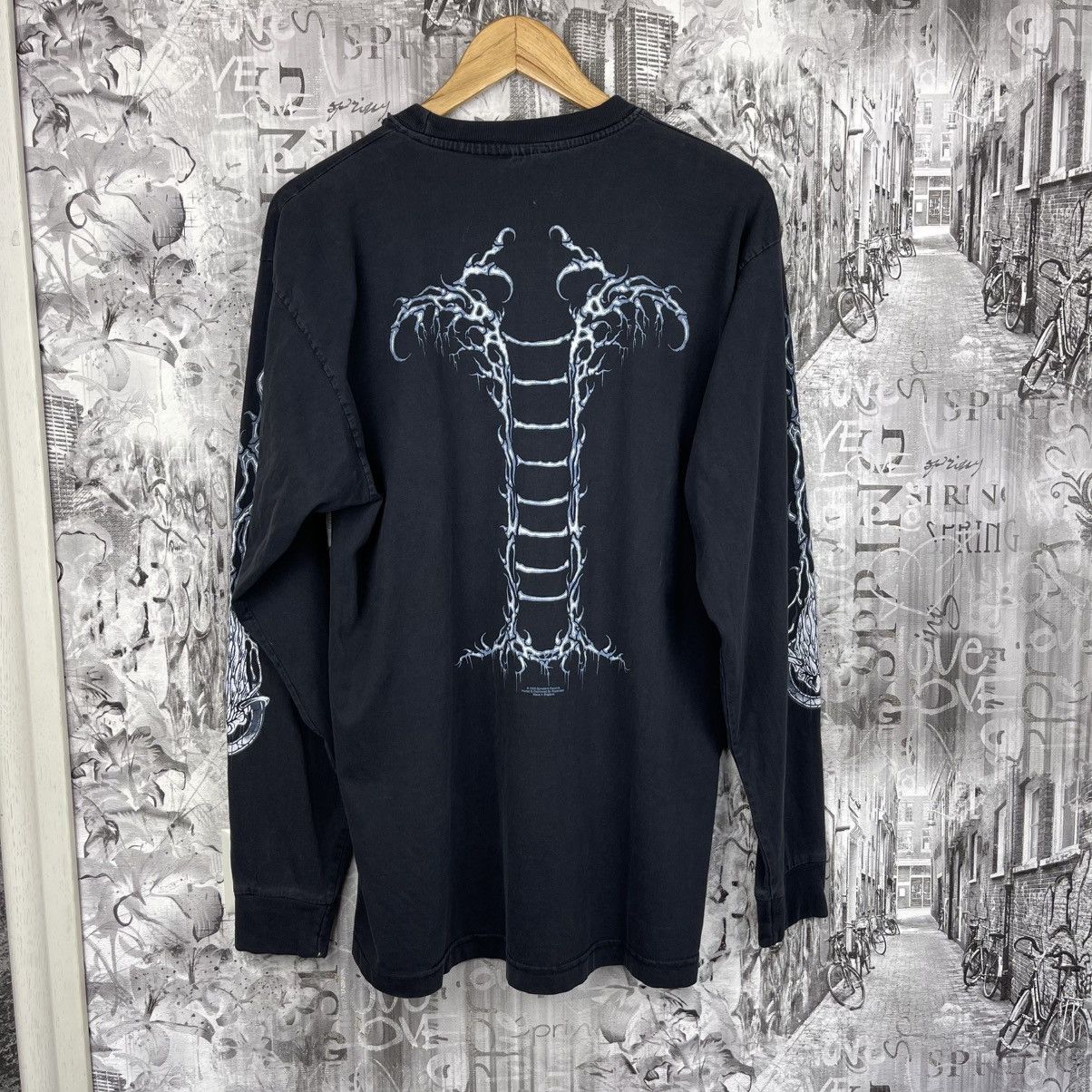 Band Tees 00s Vintage Finntroll Metal Band 2004 Licensed T-Shirt Size US XL / EU 56 / 4 - 2 Thumbnail