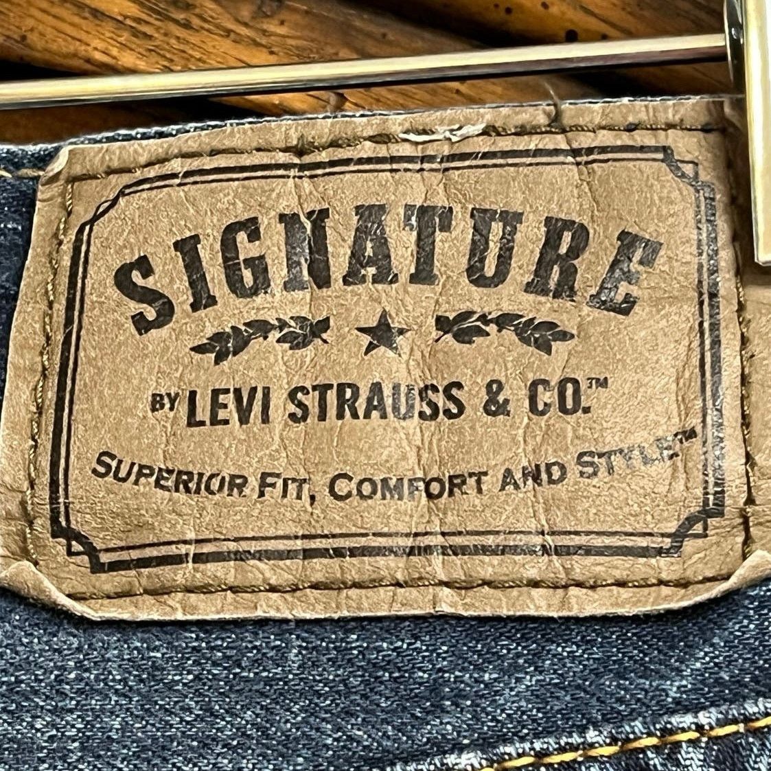 Levi's Levi’s Signature Slim Straight jeans Men’s 30 x 30. Size US 30 / EU 46 - 4 Thumbnail