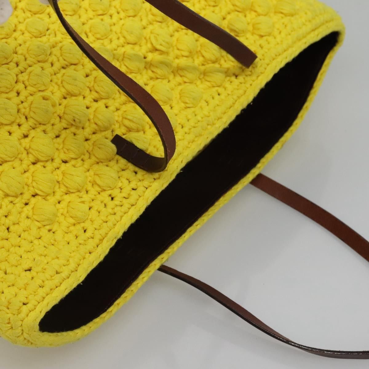 Fendi FENDI Shoulder Bag Wool Yellow Size ONE SIZE - 6 Thumbnail