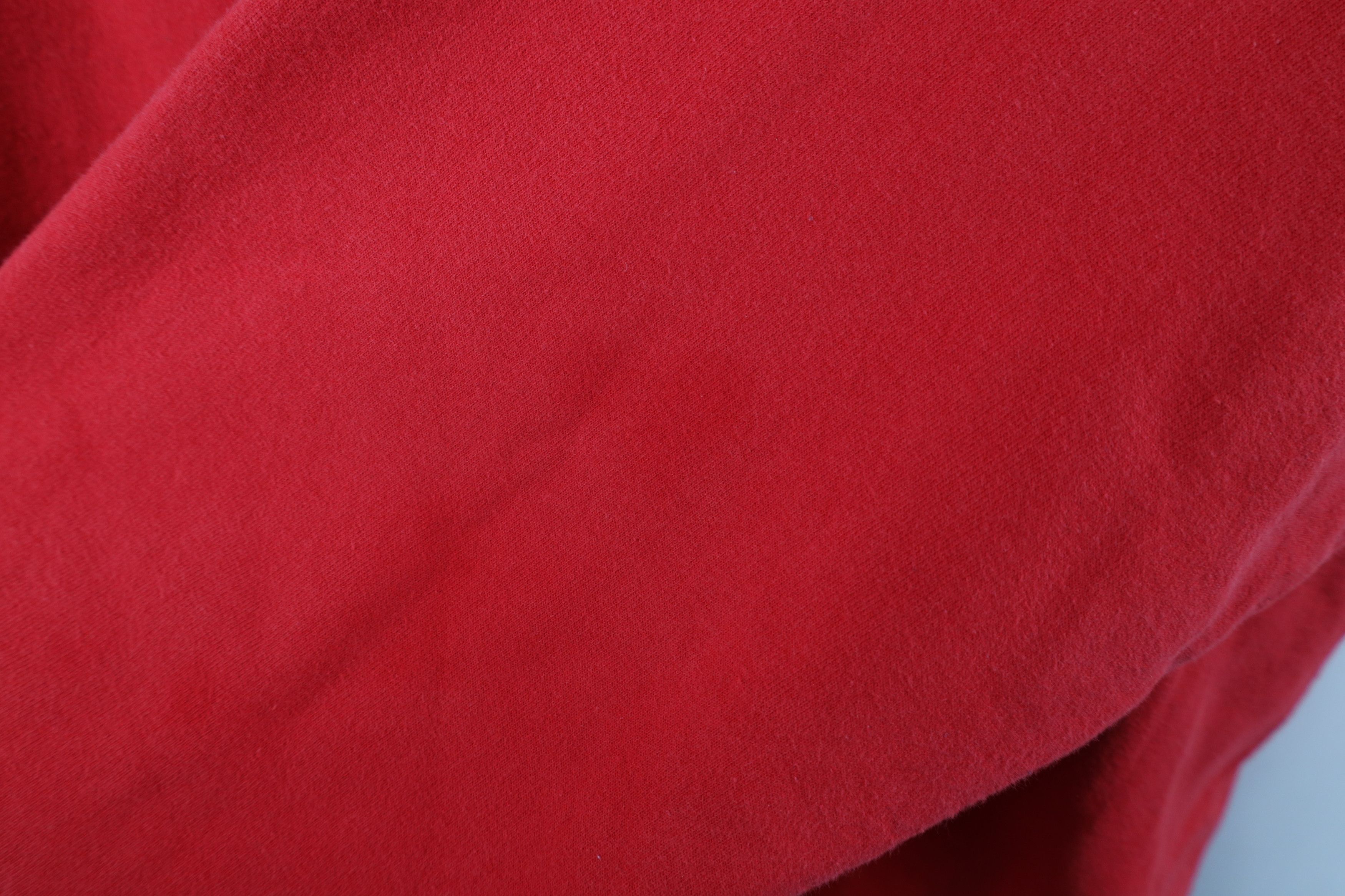 Champion Vintage 90s Champion Classic Logo Crewneck Sweatshirt Red Size US L / EU 52-54 / 3 - 9 Thumbnail