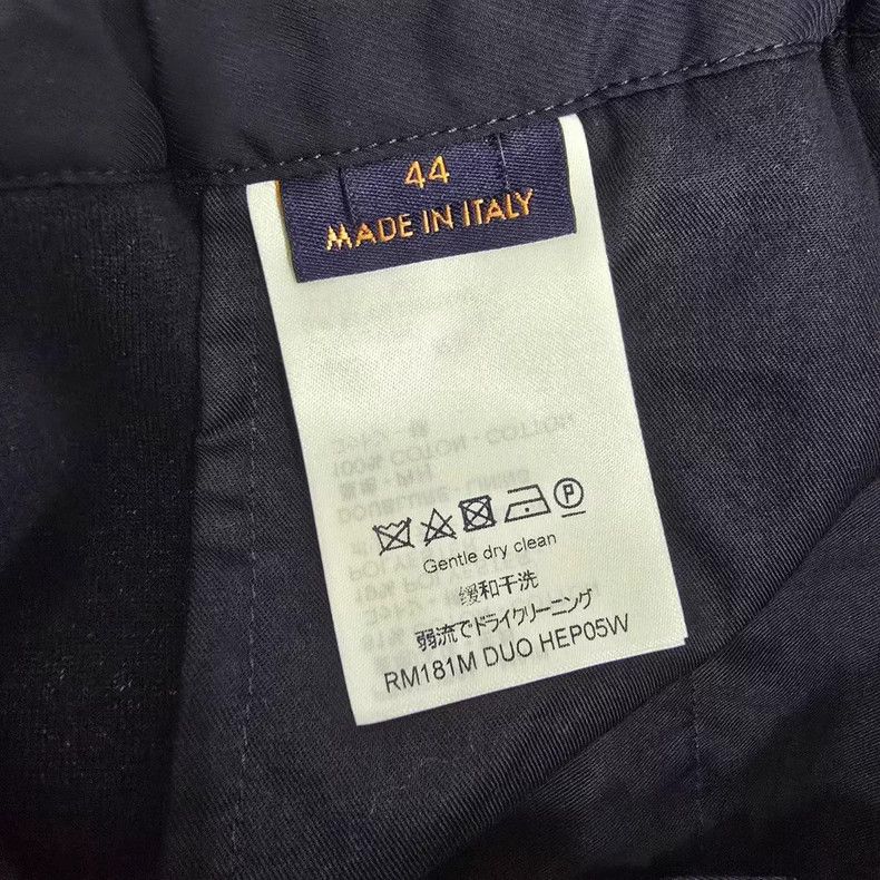 Louis Vuitton Louis Vuitton Navy Fleece Sweatpants Size US 44 / EU 60 - 6 Thumbnail