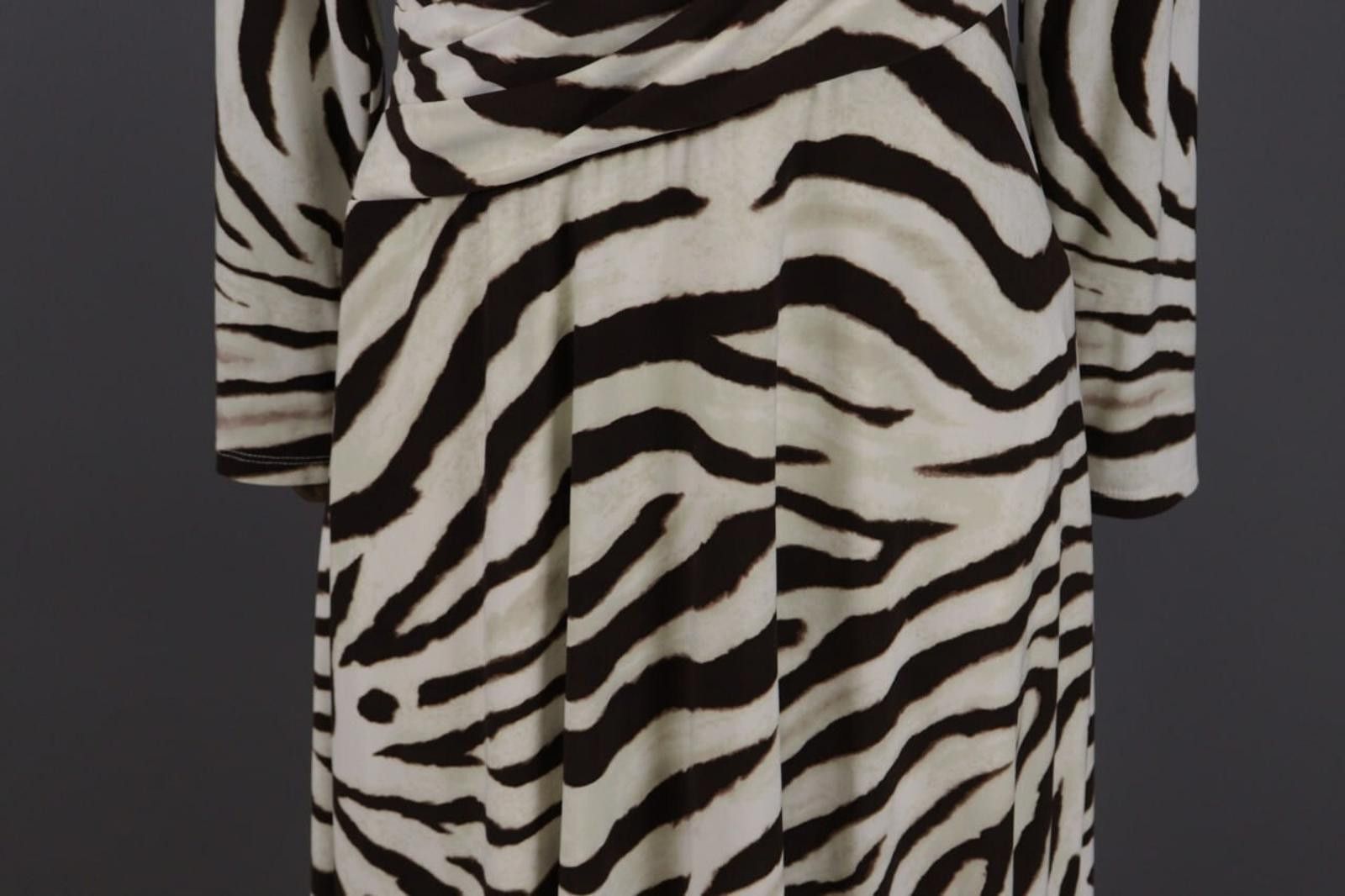 Lauren Ralph Lauren Ladies Ralph Lauren Animals Wrape Long Dress Size 10 Size L / US 10 / IT 46 - 3 Thumbnail