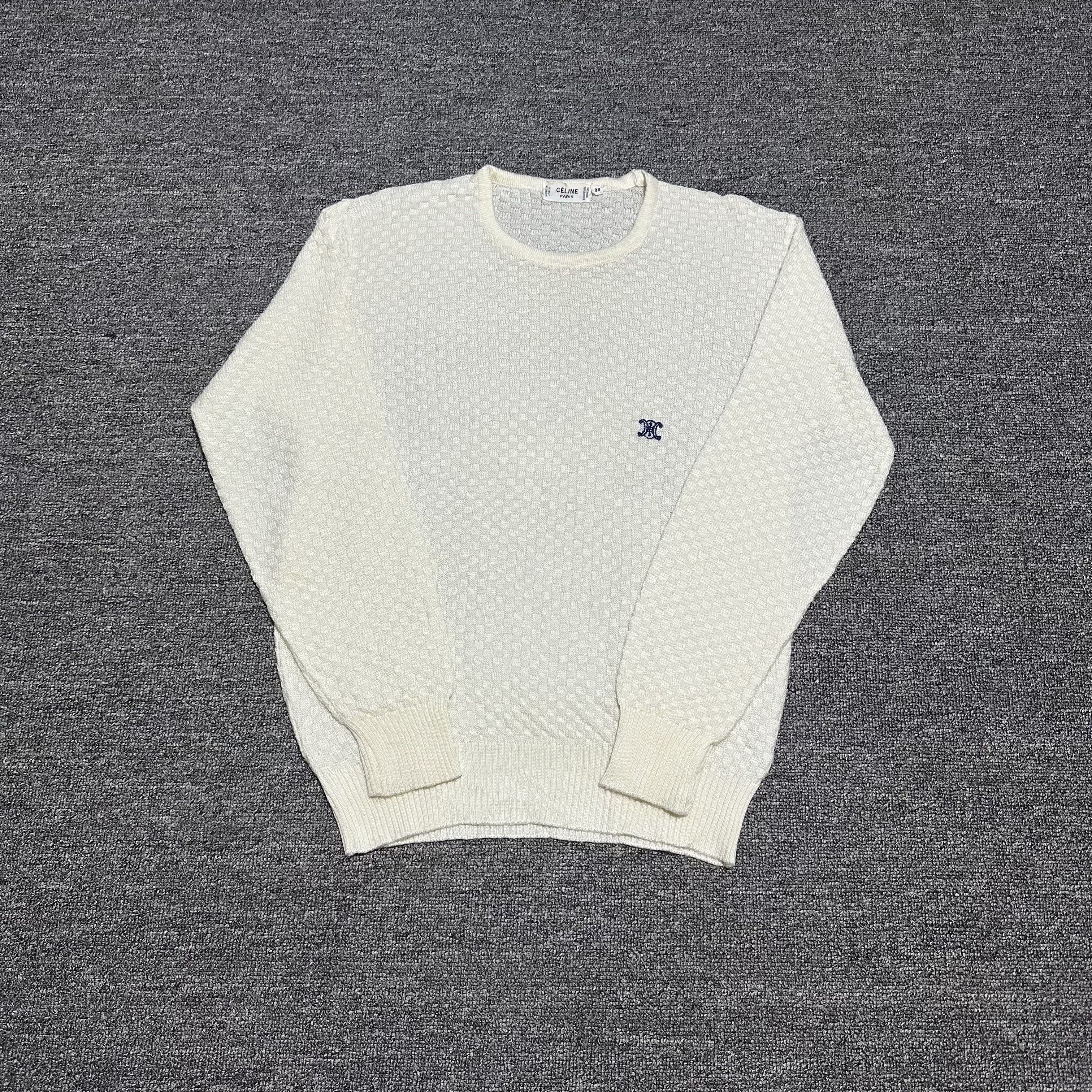 Celine Vintage Celine Knitwear Crewneck Size S / US 4 / IT 40 - 1 Thumbnail