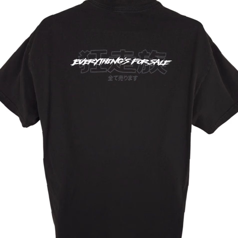 Vintage KyosoZoku T Shirt Mens Large Black Graphic Tee Streetwear 2010s KyosoZoku Mens L Black Graphic Print Cotton Short Sleeve Crew Neck Size US L / EU 52-54 / 3 - 4 Thumbnail