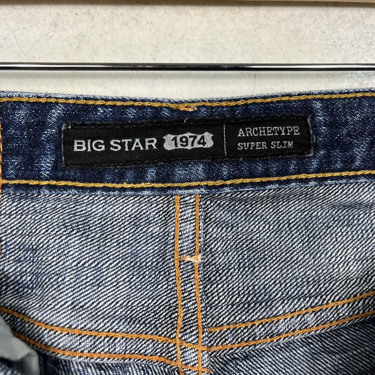 Big Star Vintage Big Star Selvedge Denim Jeans Size US 30 / EU 46 - 20 Thumbnail
