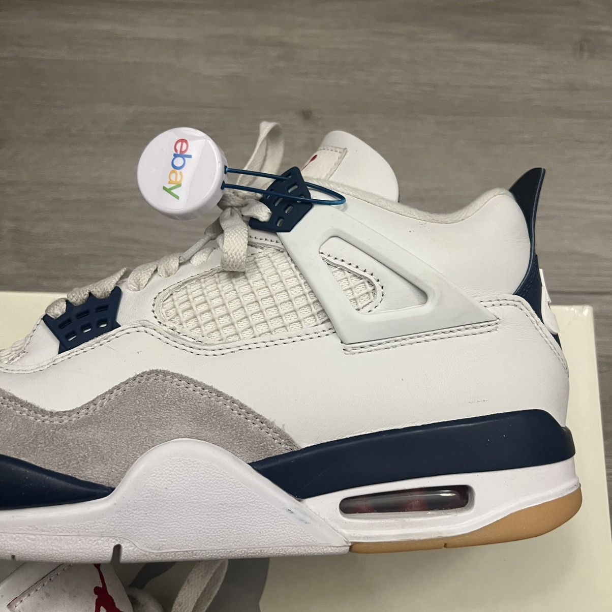 Jordan Brand Nike SB Air Jordan 4 Navy Size US 9.5 / EU 42-43 - 3 Thumbnail