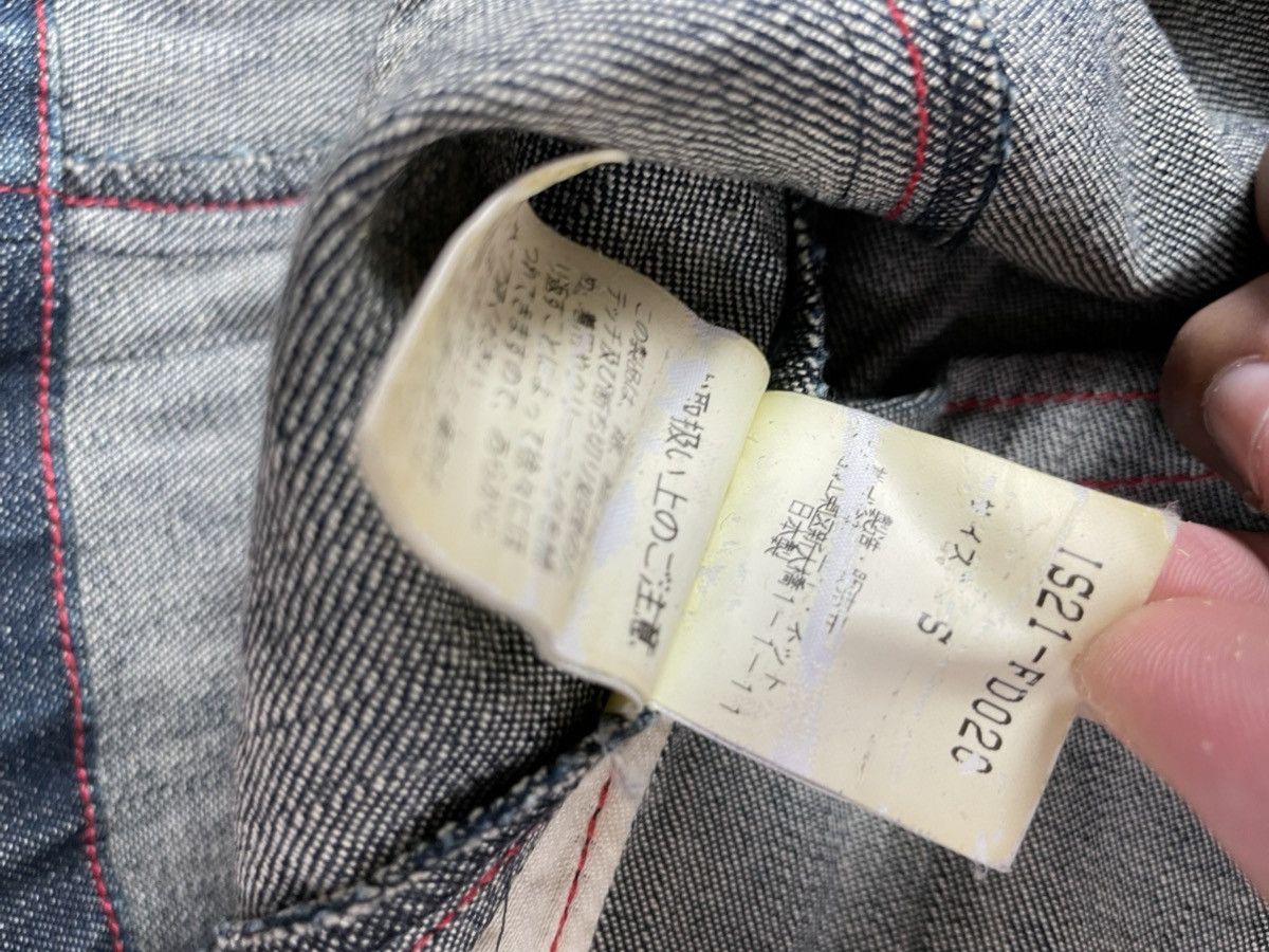 Issey Miyake 90s Issey Miyake Denim Blazer Jacket Size S / US 4 / IT 40 - 7 Thumbnail