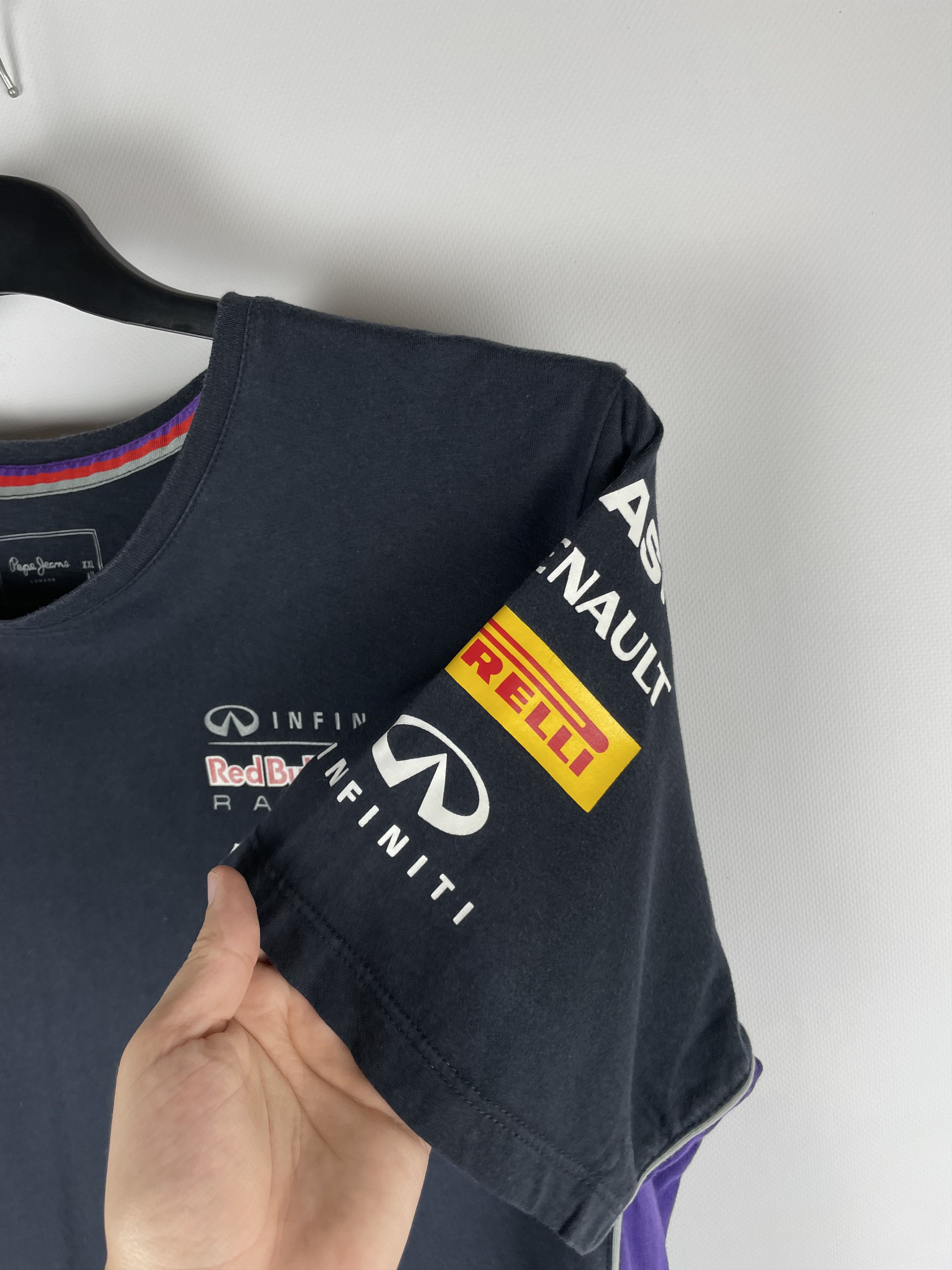Pepe Jeans × Red Bull Pepe Jeans Red Bull Infiniti Racing Tee Size US XXL / EU 58 / 5 - 6 Thumbnail