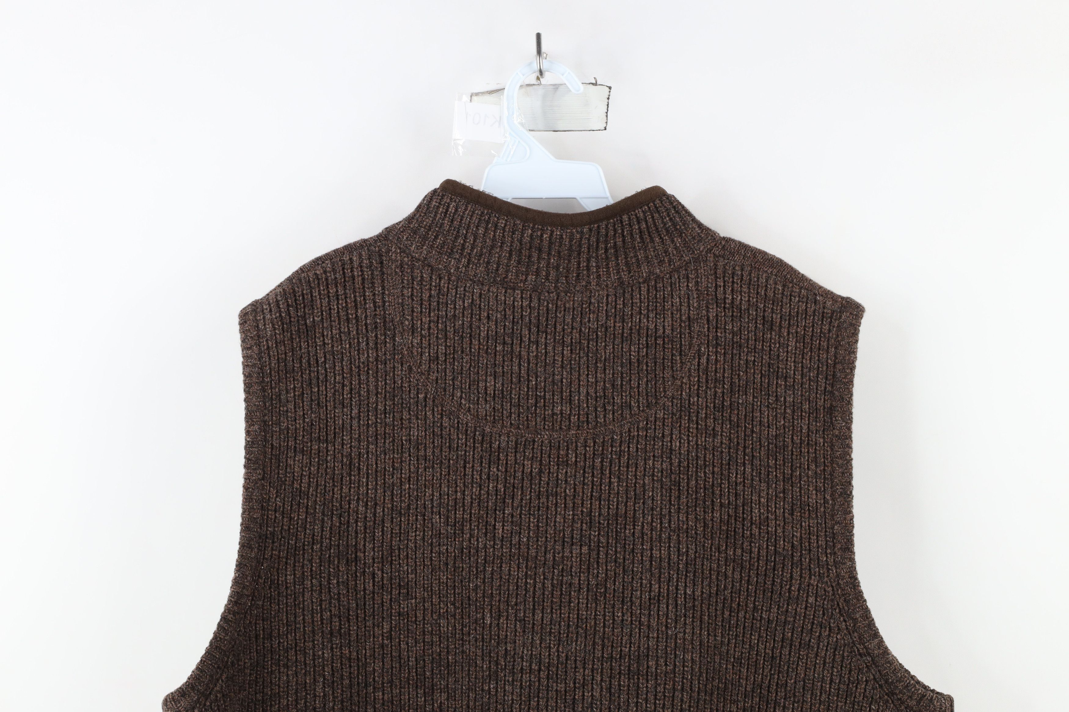 L.L. Bean × Vintage Vintage LL Bean Merino Lambswool Ribbed Knit Sweater Vest Size US XL / EU 56 / 4 - 10 Thumbnail
