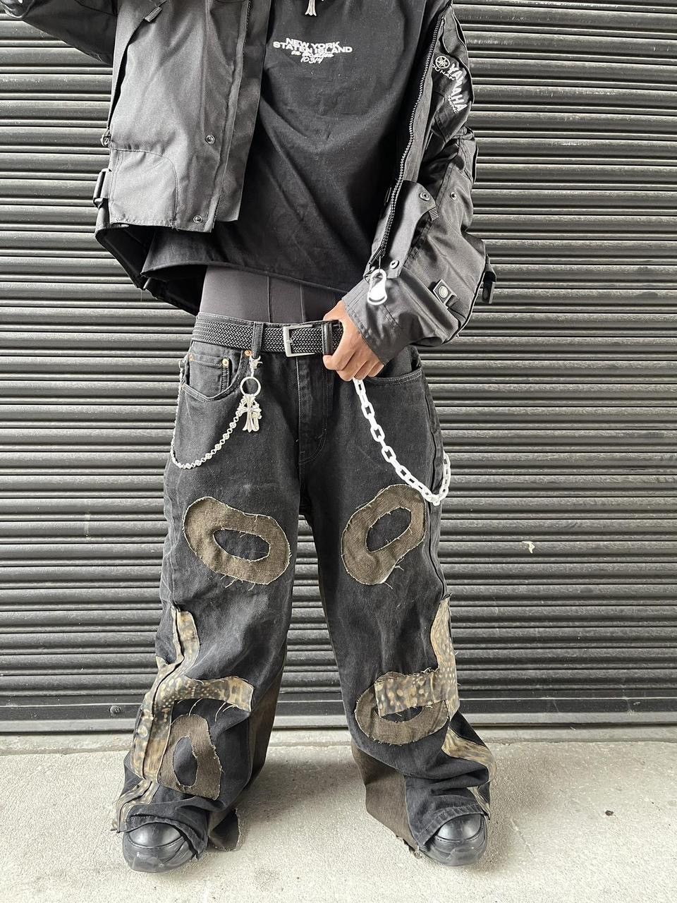 Levi's 1 of 1 reworked Levi’s pants Size US 32 / EU 48 - 1 Thumbnail