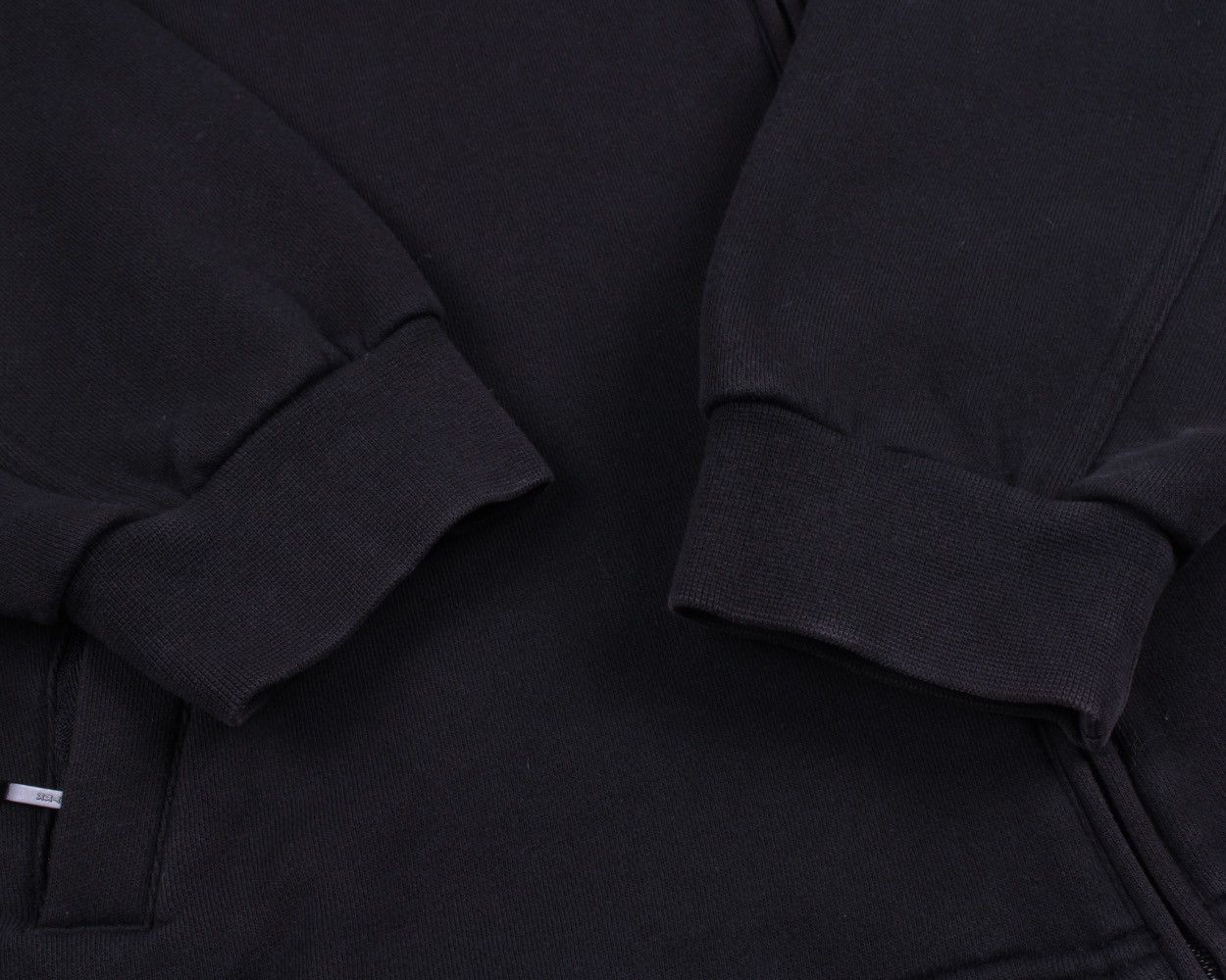 Nike × Vintage NIKE Vintage Cotton Full Zip Pockets Sweater Jacket Size US L / EU 52-54 / 3 - 15 Thumbnail
