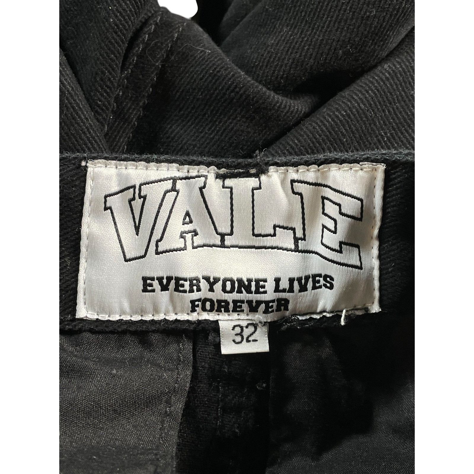 Vale Vale Black Black Cargo Pants Size US 32 / EU 48 - 3 Thumbnail