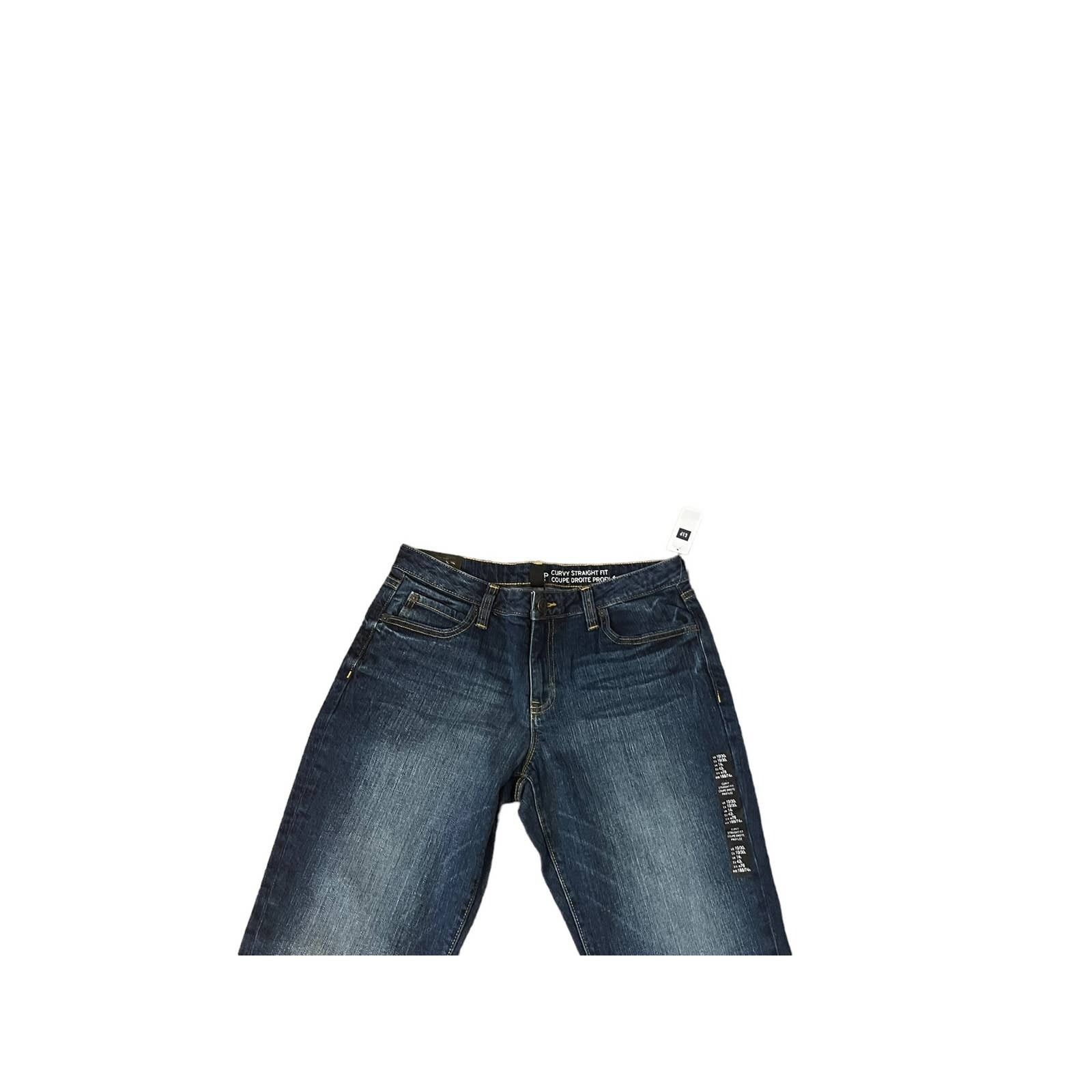 Gap Gap Curvy Straight Fit Womens Jeans Size 10 NWT Size 30" / US 8 / IT 44 - 3 Thumbnail