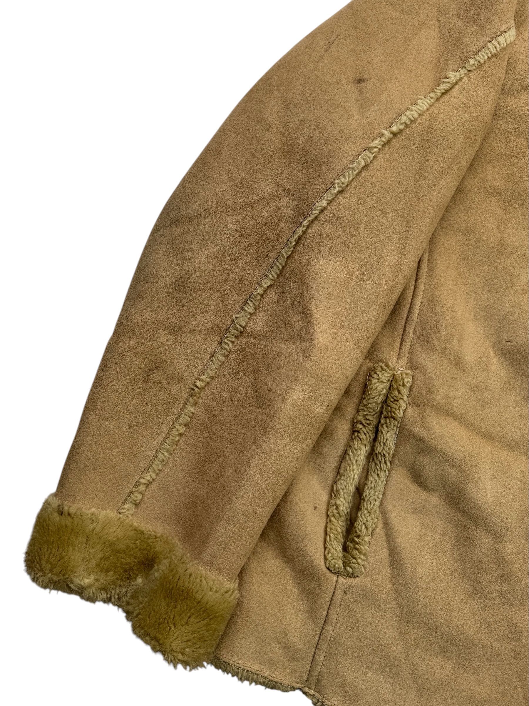 Japanese Brand Vintage Faux Sheepskin Coat W50(V9) Size US XL / EU 56 / 4 - 4 Thumbnail