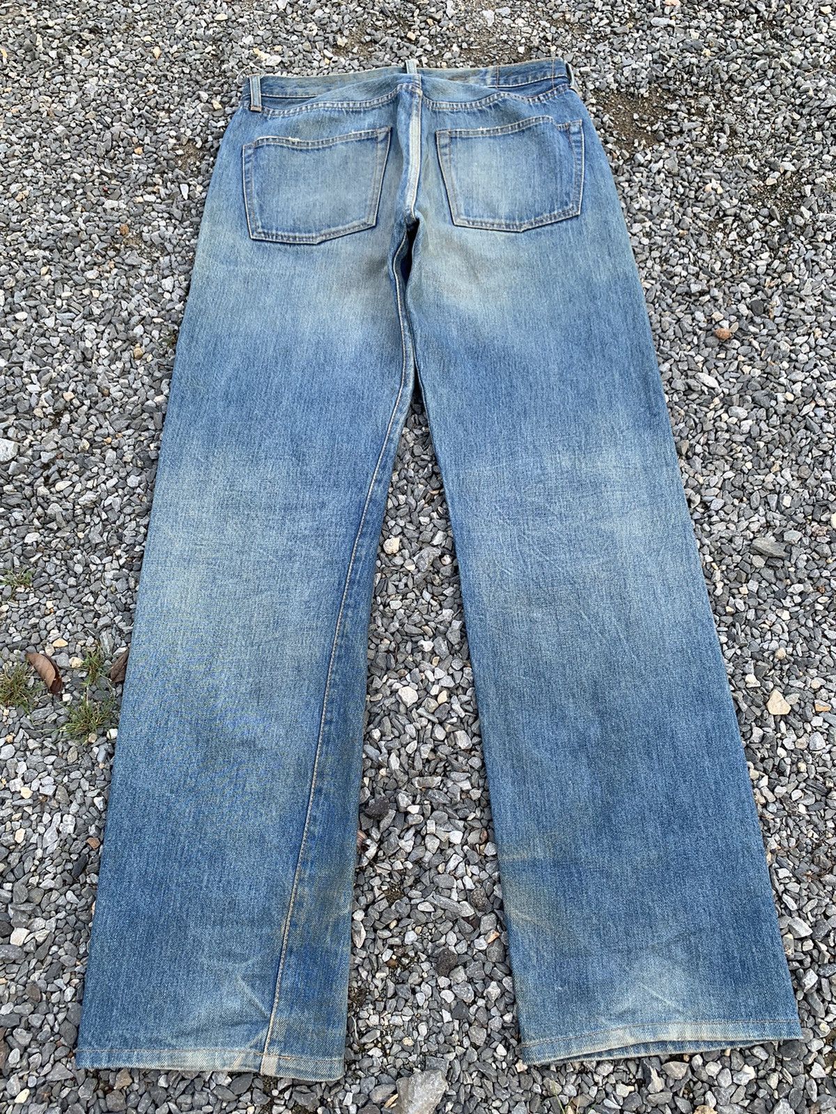 Japanese Brand VINTAGE URBAN RESEARCH SELVEDGE RUSTY JAPANESE DISTRESSED Size US 31 - 4 Thumbnail