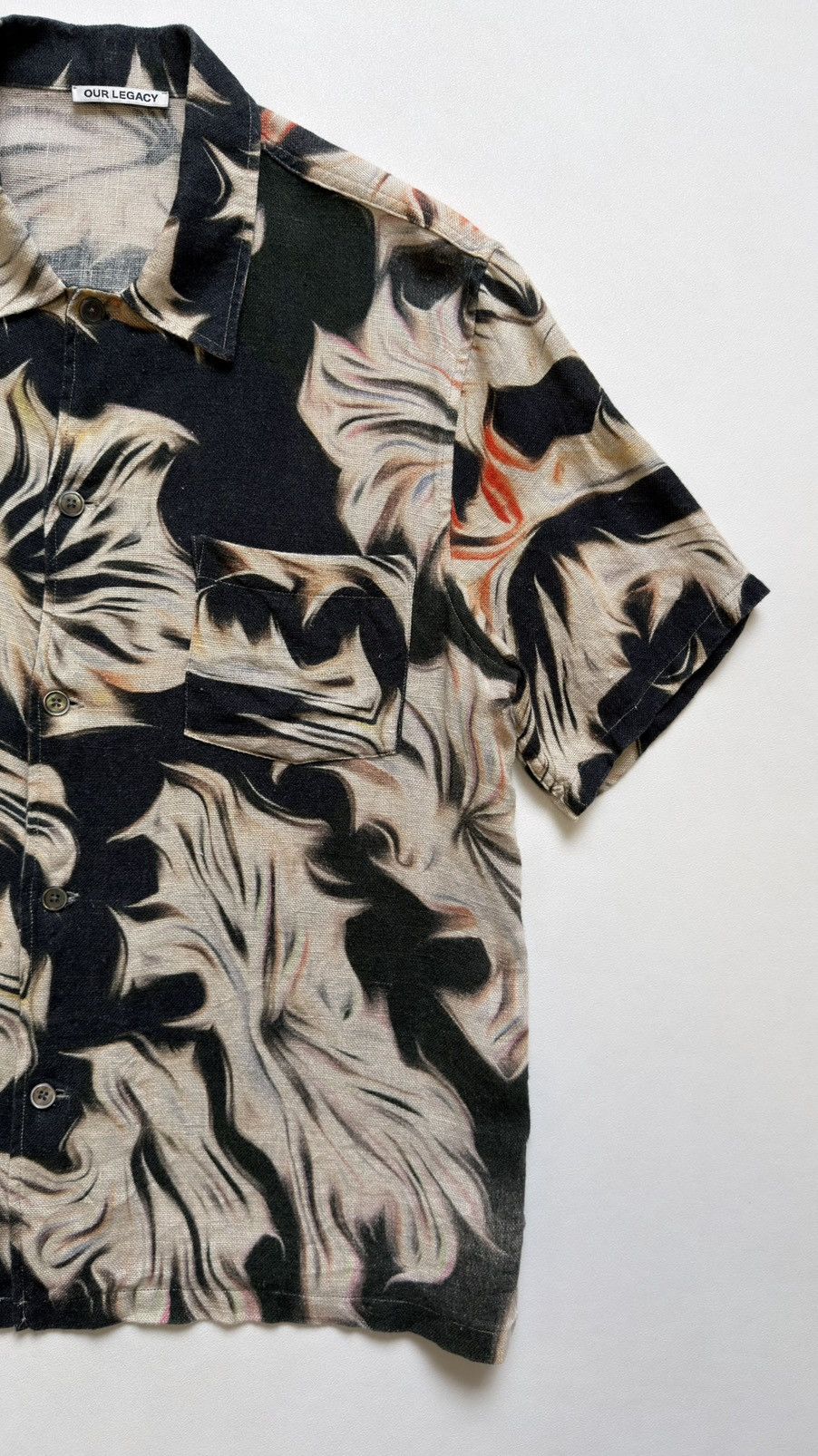 Our Legacy ‘Flame Platigra’ Print Box Shirt Size US M / EU 48-50 / 2 - 8 Thumbnail