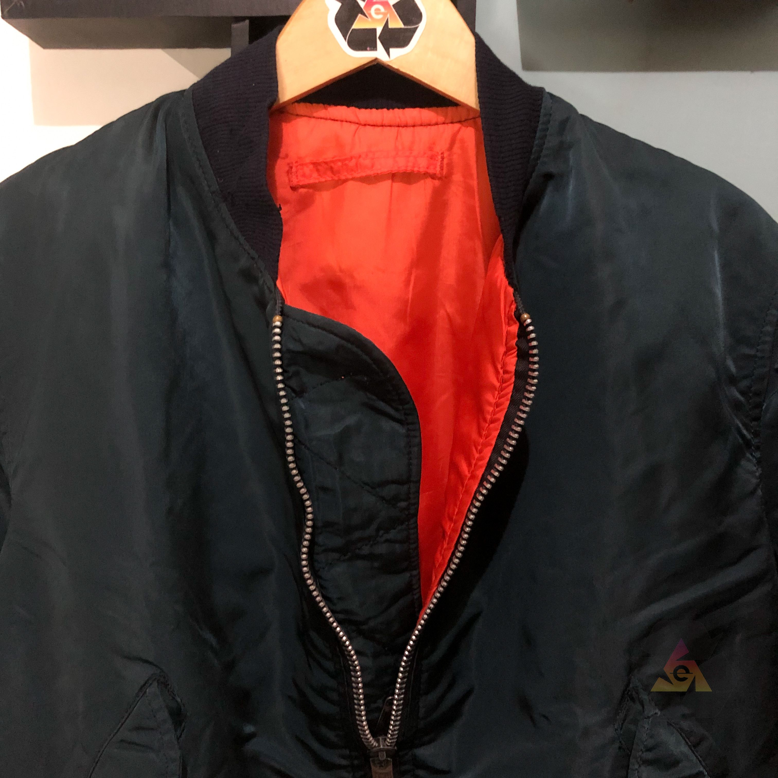 Alpha Industries Vintage Alpha Industries Flayer's Mil-J-82790J USAF MA-1 Size US L / EU 52-54 / 3 - 5 Thumbnail