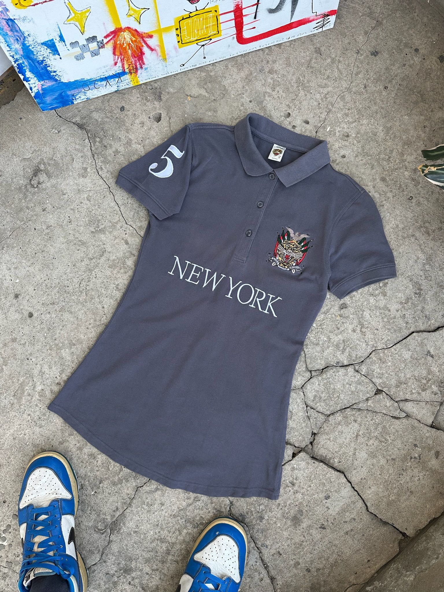 Christian Audigier POLO ED HARDY New York Size M / US 6-8 / IT 42-44 - 2 Thumbnail