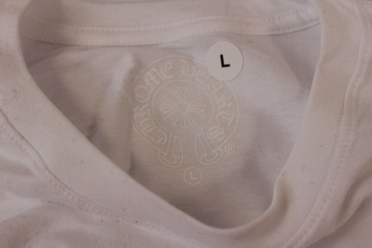 Chrome Hearts Chrome Hearts x Foti Logo Long Sleeve Tee Shirt Size US L / EU 52-54 / 3 - 15 Thumbnail