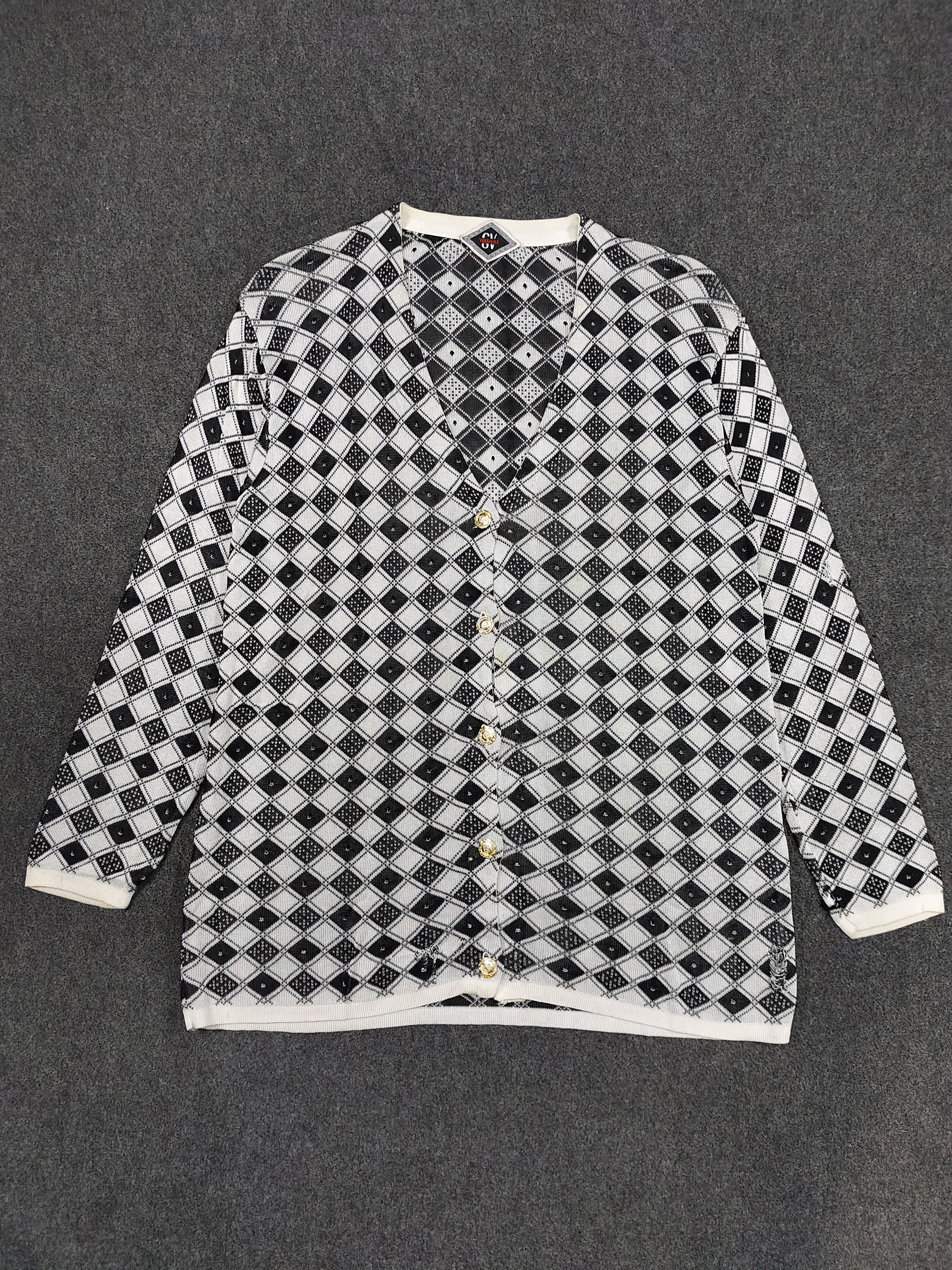 Versace ARCHIVED🇮🇹 Vtg 80s Gianni Versace Versatile Rayon Knitted Size L / US 10 / IT 46 - 5 Thumbnail