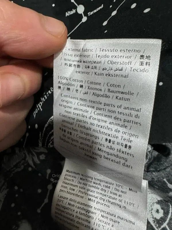 Valentino Valentino Black Cotton Printed Logo Shirt . Size US M / EU 48-50 / 2 - 6 Thumbnail