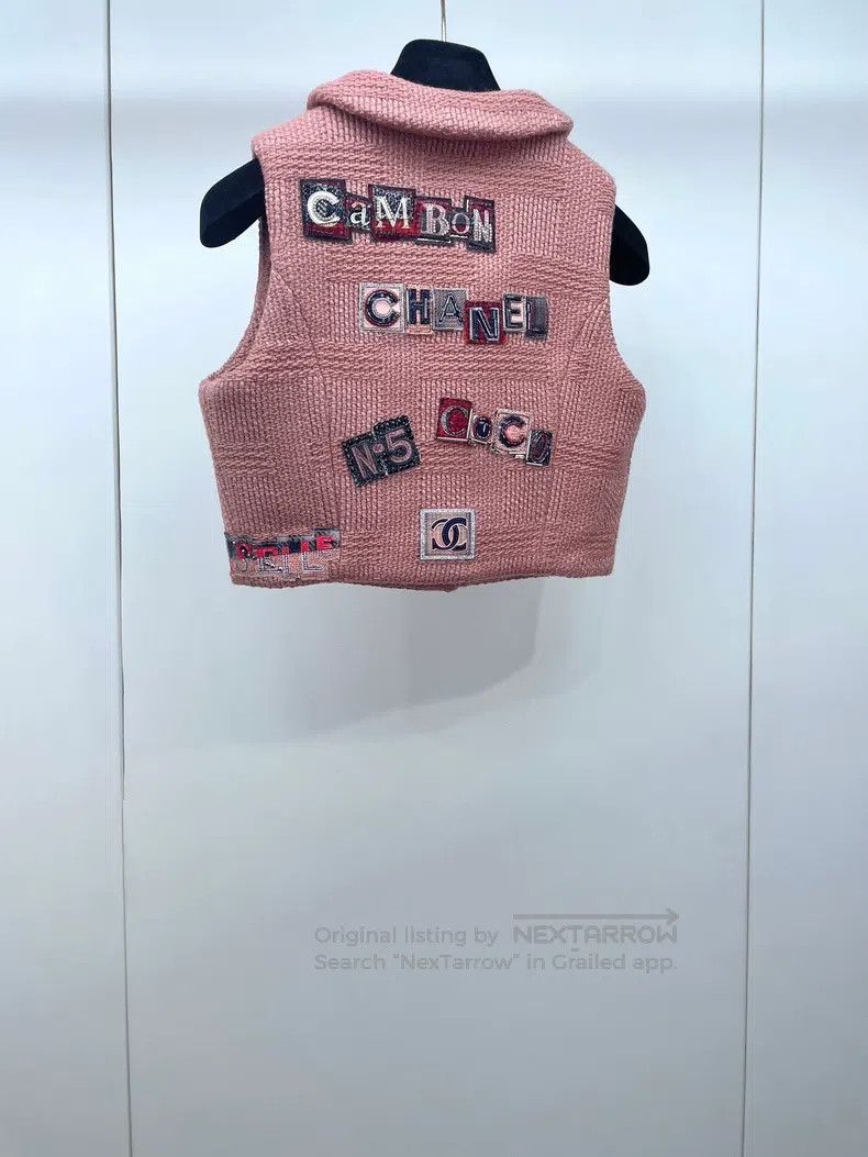 Chanel Chanel 21B Heavy Industry Embroidered Short Vest Size XXS / US 00 / IT 34 - 2 Thumbnail