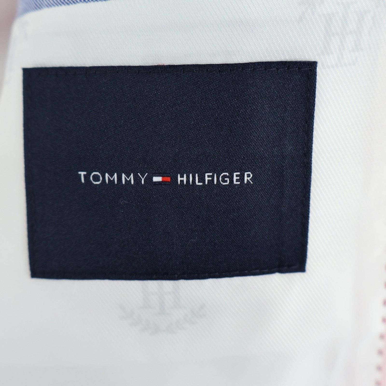 Tommy Hilfiger Tommy Hilfiger Modern Fit Flex Suit Jacket Mens 40L Pink Size 40L - 3 Thumbnail